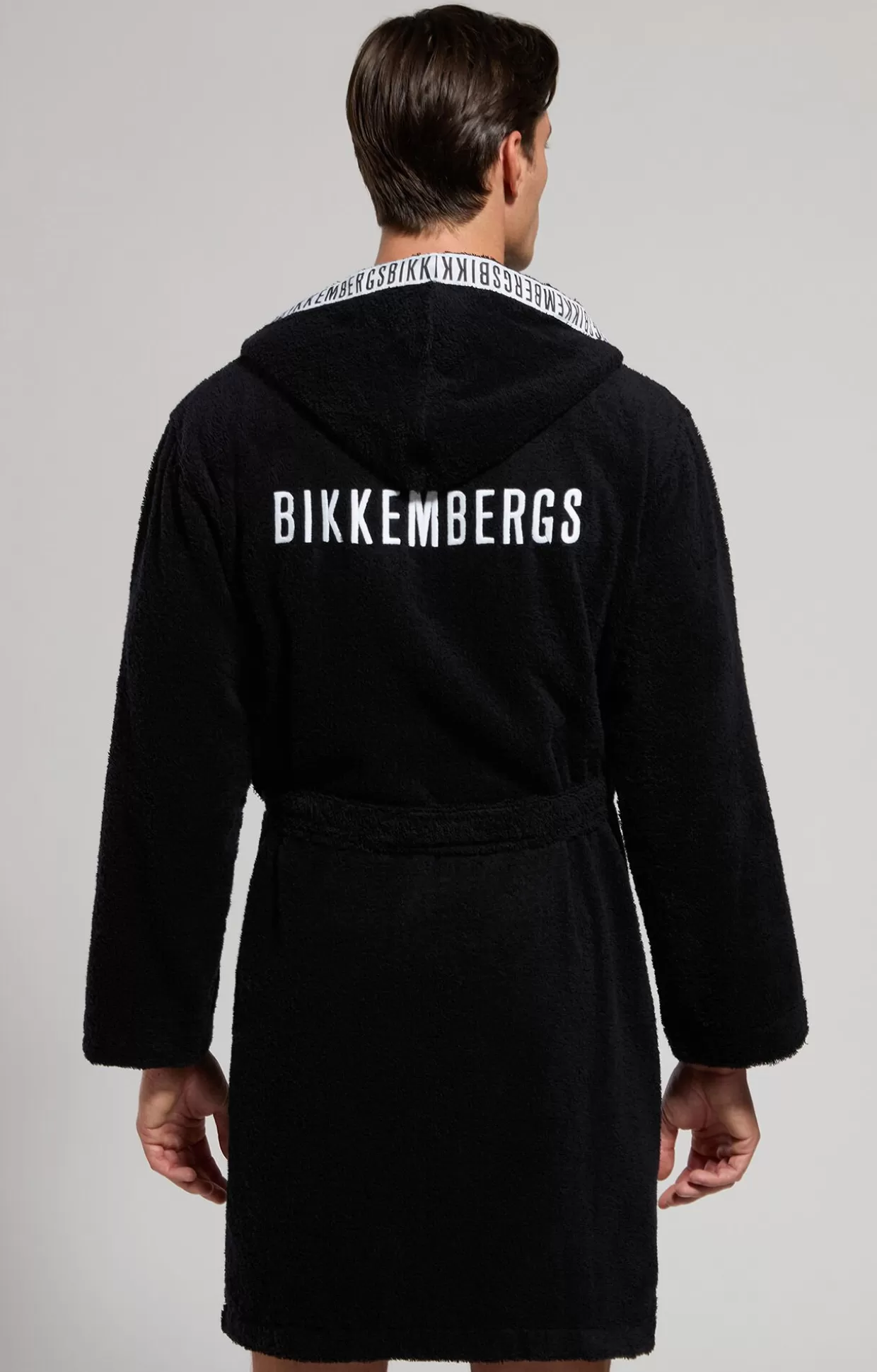 Bikkembergs Accappatoio Uomo In Cotone black Best