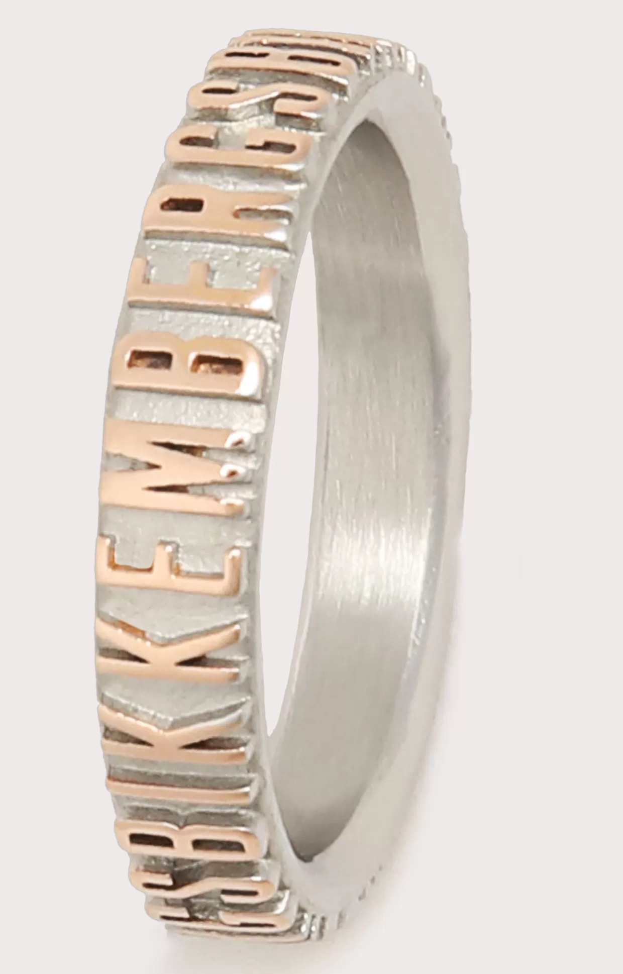 Bikkembergs Anello Unisex Lettering In Rilievo 290 Sale