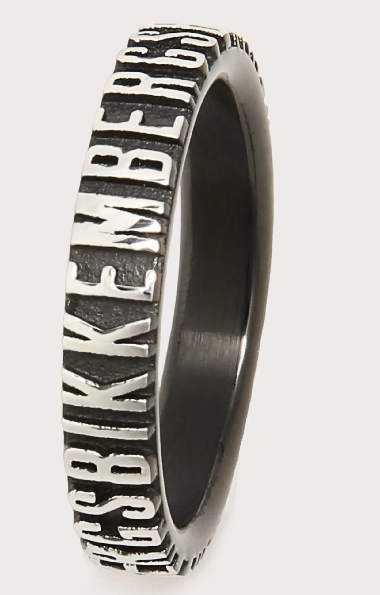 Bikkembergs Anello Unisex Lettering In Rilievo 19 Sale