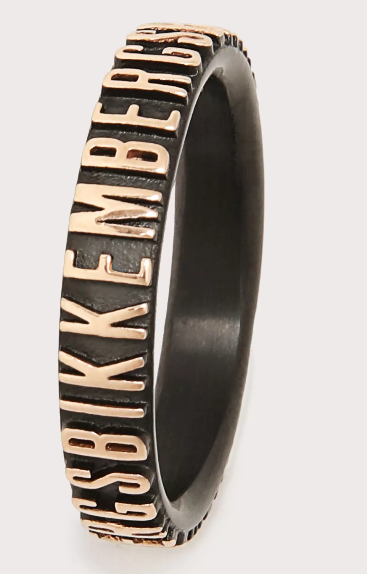 Bikkembergs Anello Unisex Lettering In Rilievo 280 Shop