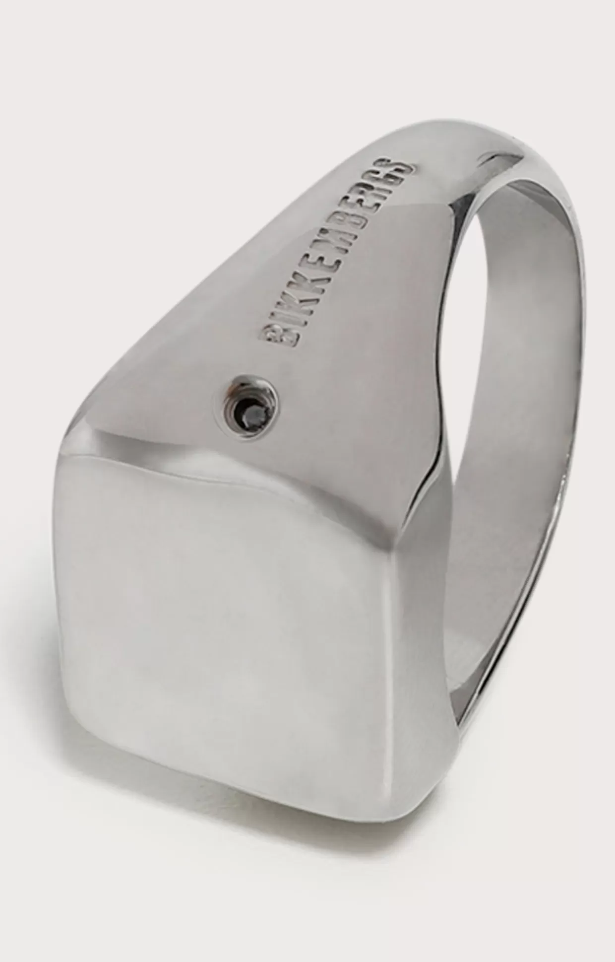 Bikkembergs Anello Uomo Chevalier Con Diamante white Sale