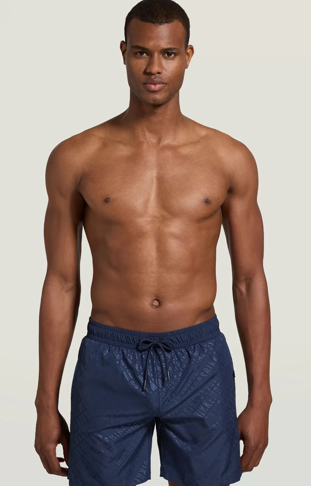 Bikkembergs Bermuda Mare Uomo All-over navy Best Sale