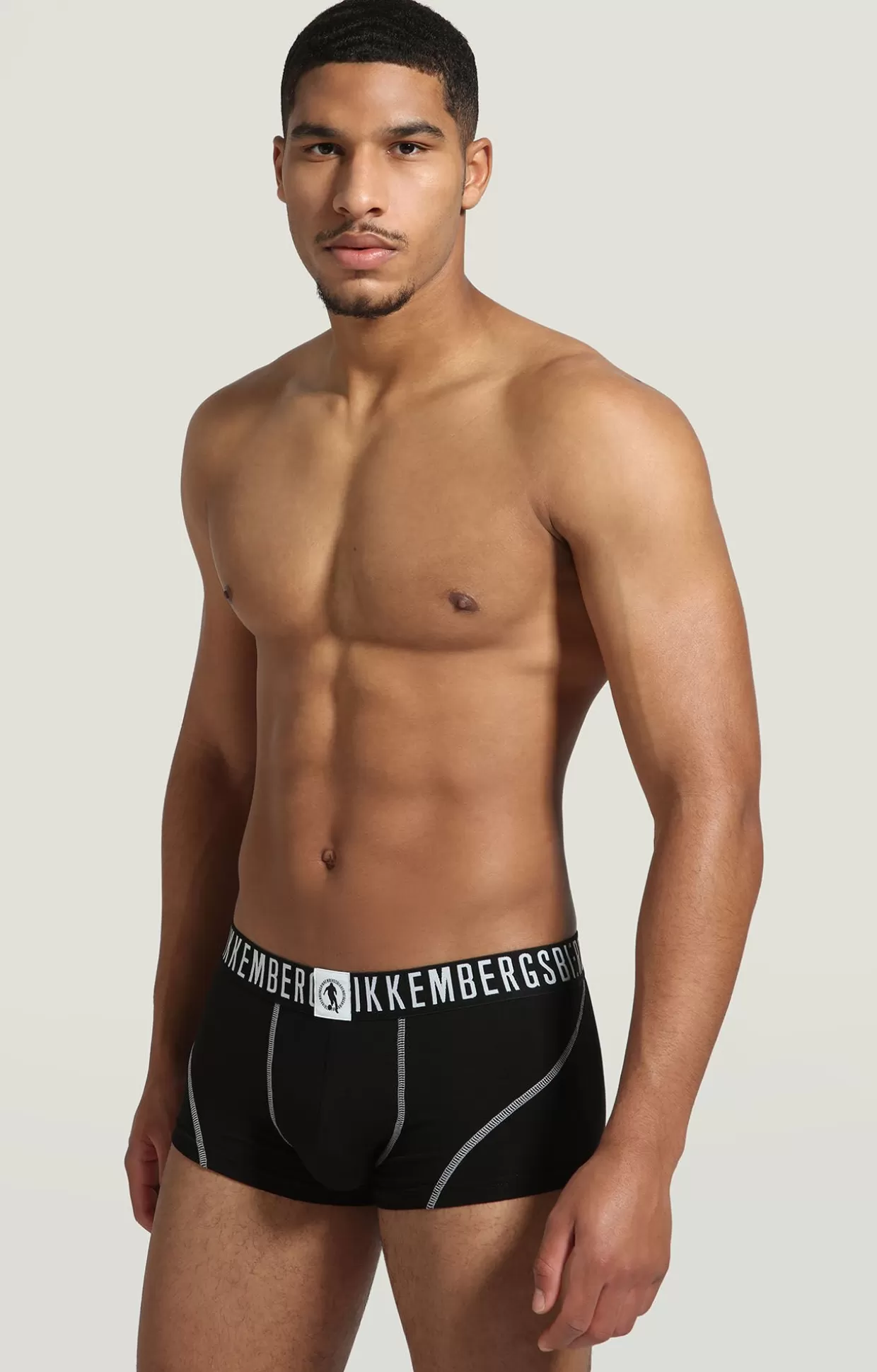 Bikkembergs Bi-pack Boxer Aderenti Uomo Pupino black Store