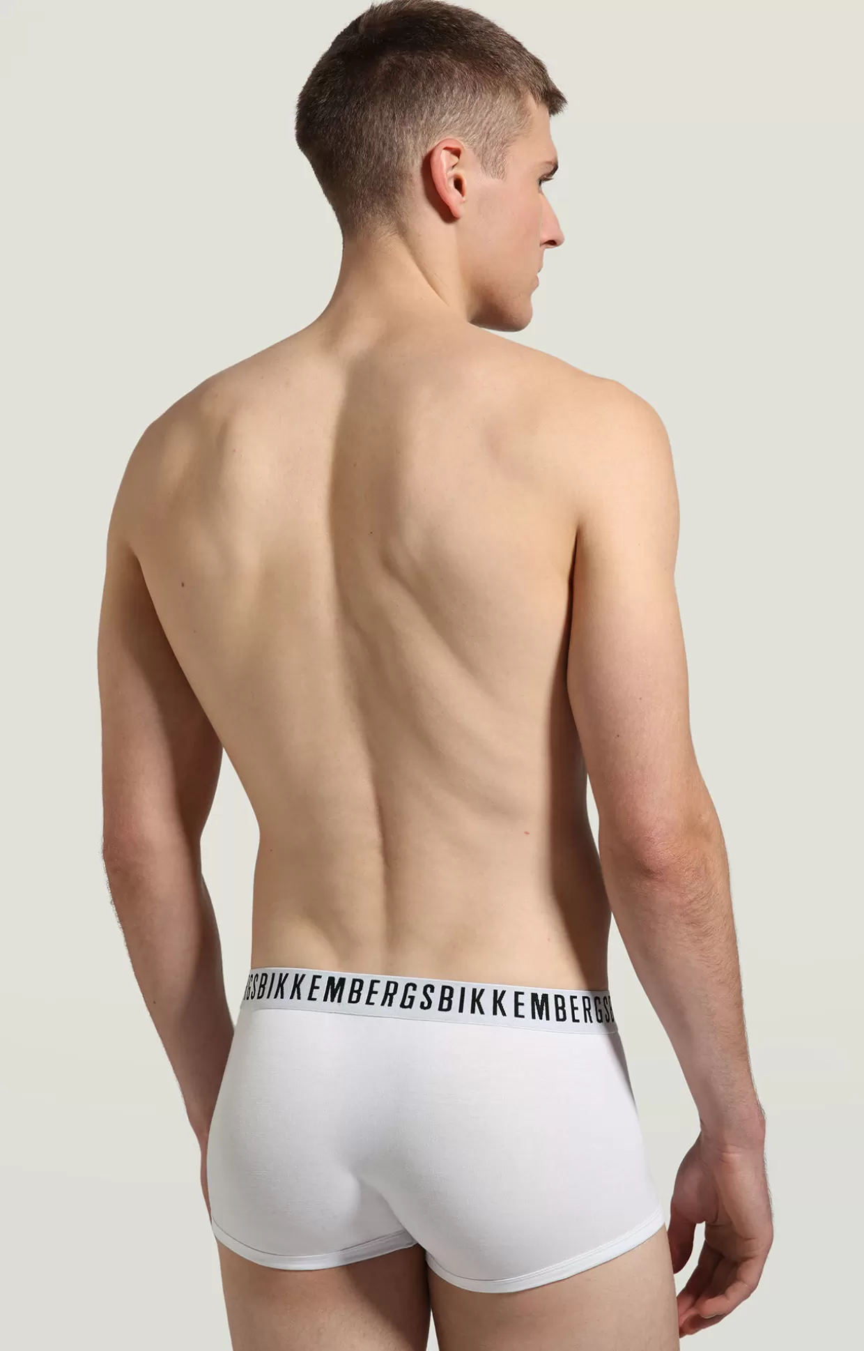 Bikkembergs Bi-pack Boxer Uomo In Cotone Stretch white Outlet