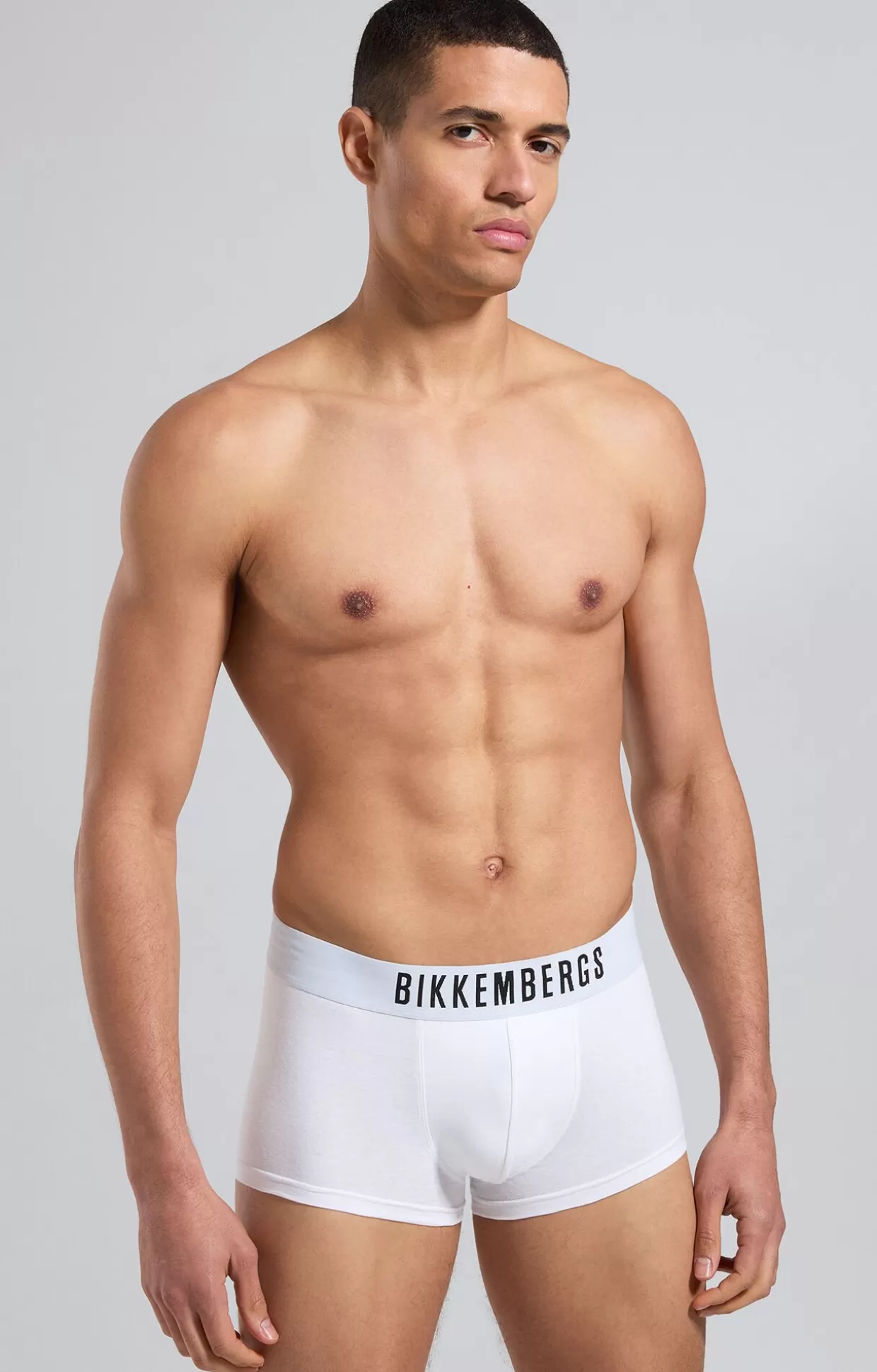 Bikkembergs Bi-pack Boxer Uomo Logo Centrale white Store