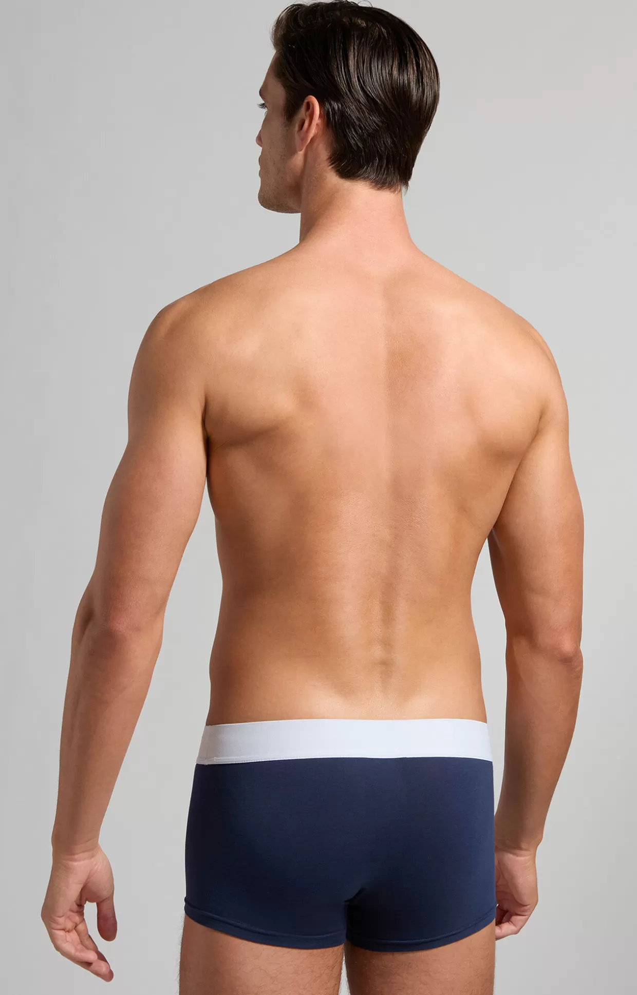 Bikkembergs Bi-pack Boxer Uomo Logo Centrale navy Outlet