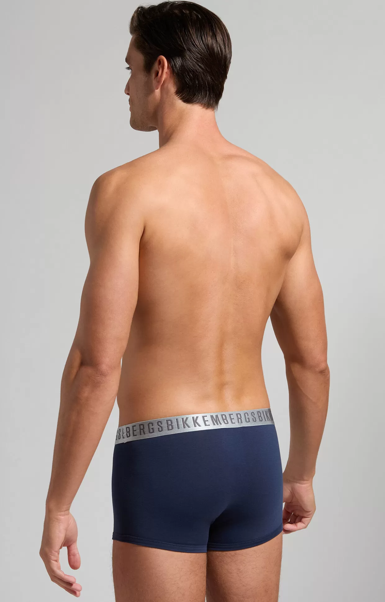 Bikkembergs Bi-pack Boxer Uomo Silver navy Outlet