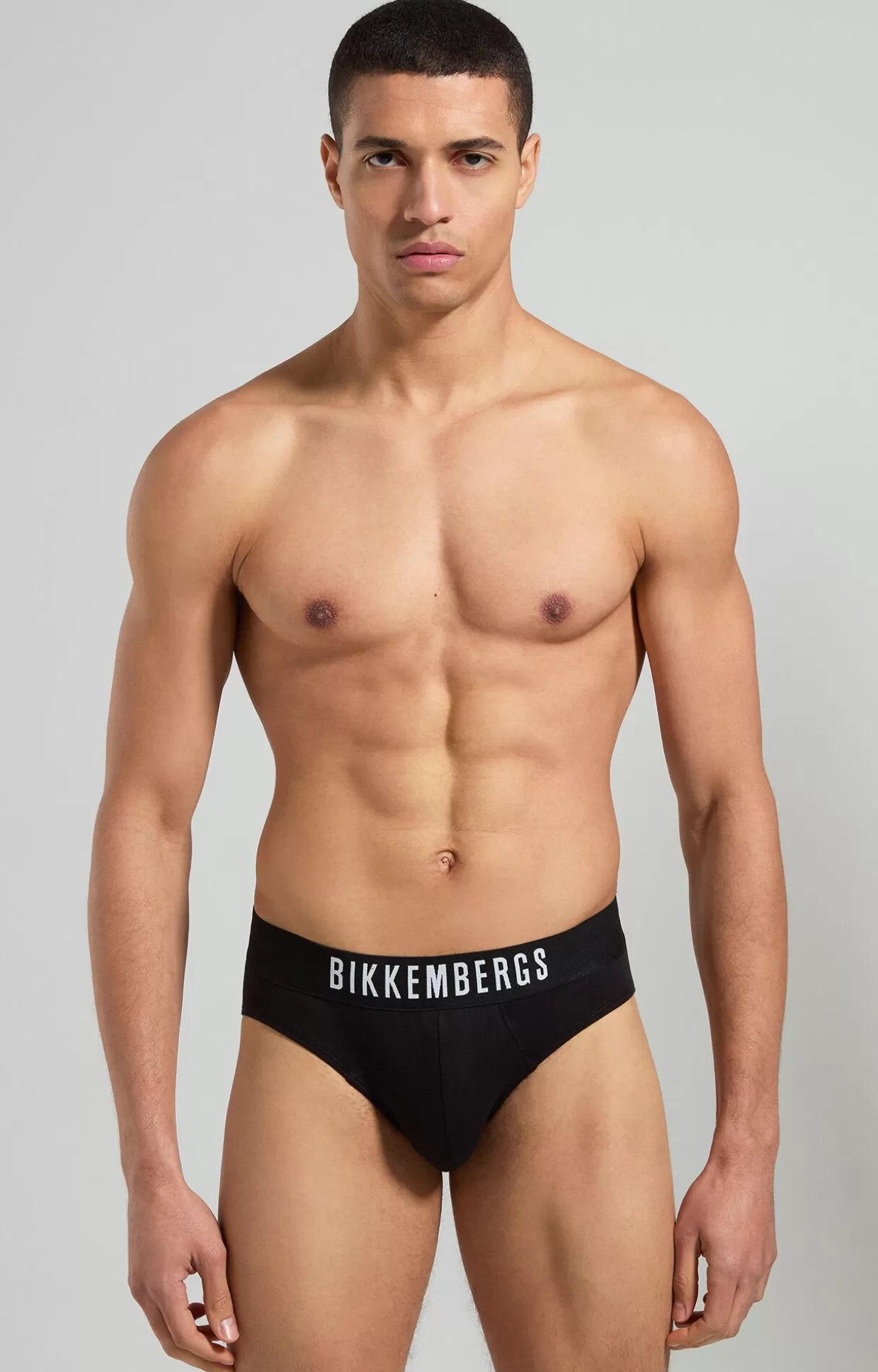 Bikkembergs Bi-pack Slip Uomo Fascia Alta black Sale