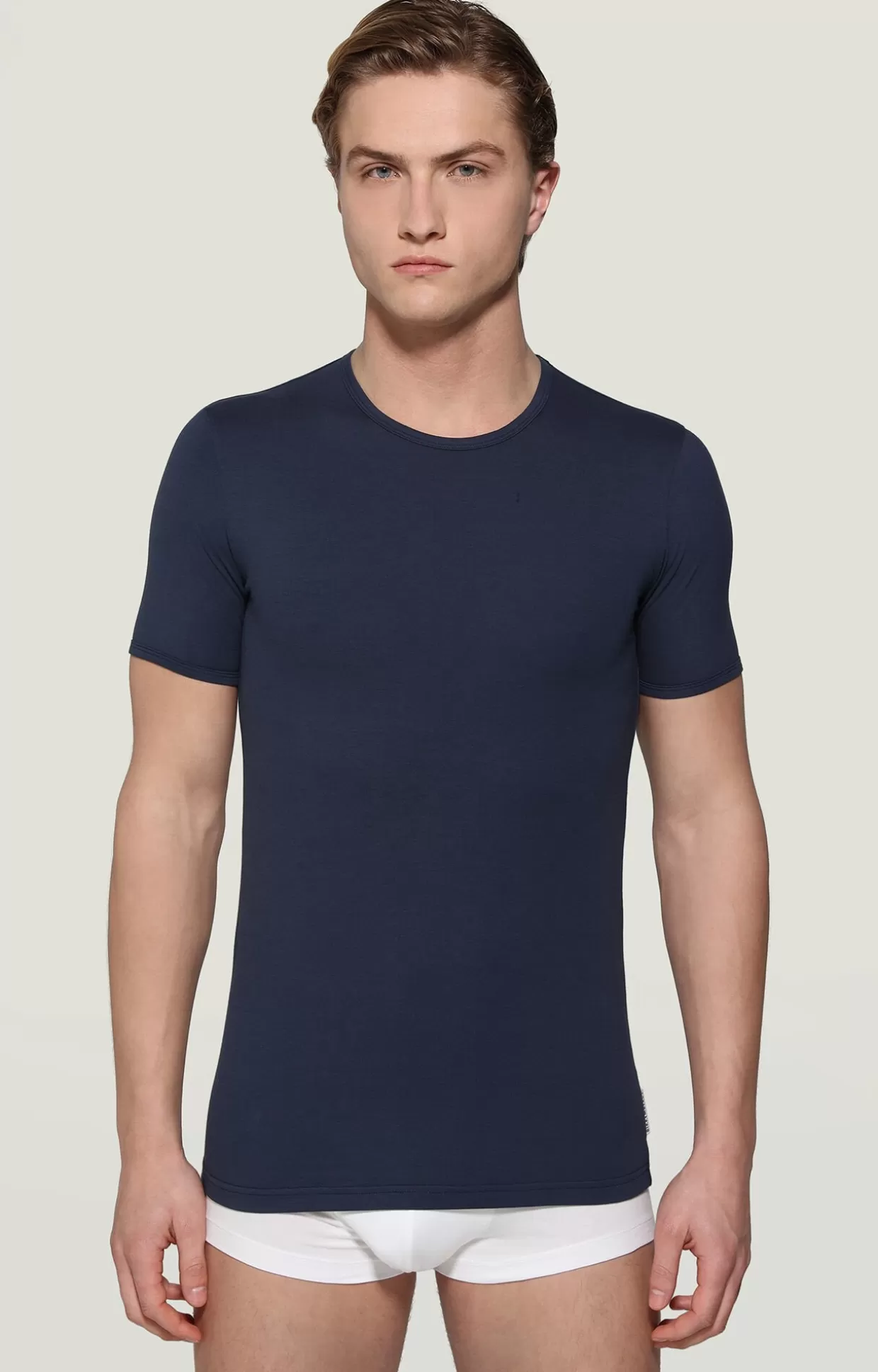 Bikkembergs Bi-pack T-shirt Intima Da Uomo navy Discount