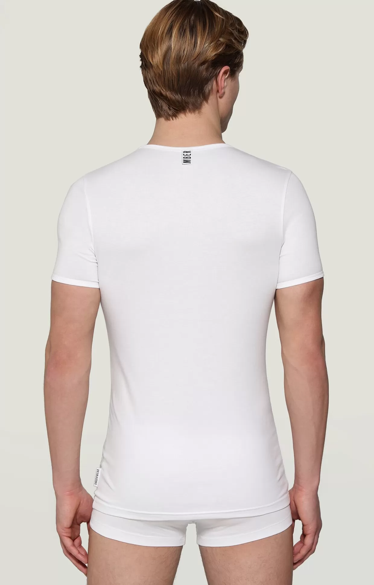 Bikkembergs Bi-pack T-shirt Intima Scollo A V white Clearance