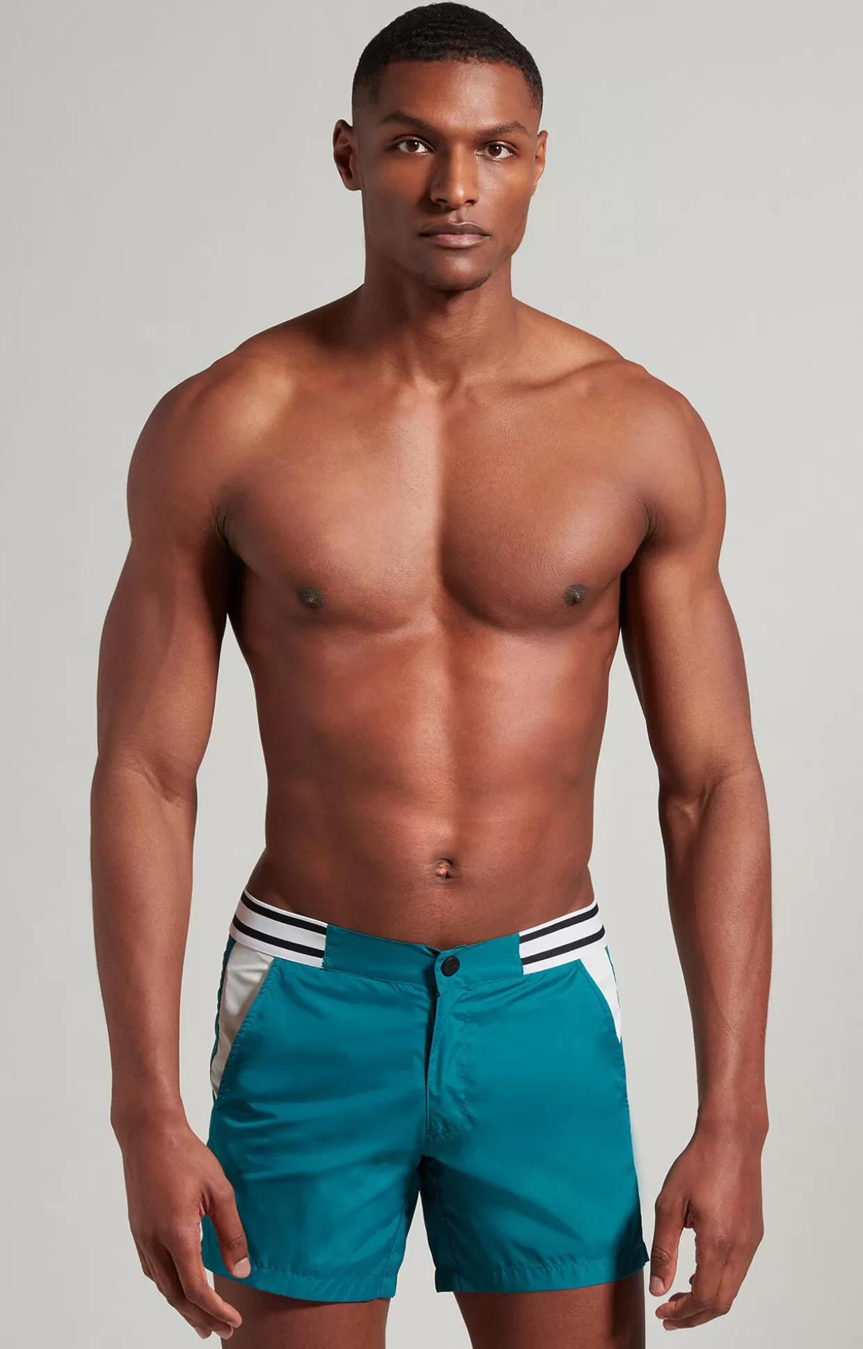 Bikkembergs Boxer Mare Corti Righe everglade Cheap