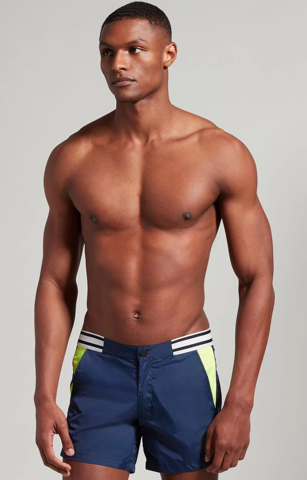 Bikkembergs Boxer Mare Corti Righe navy Shop