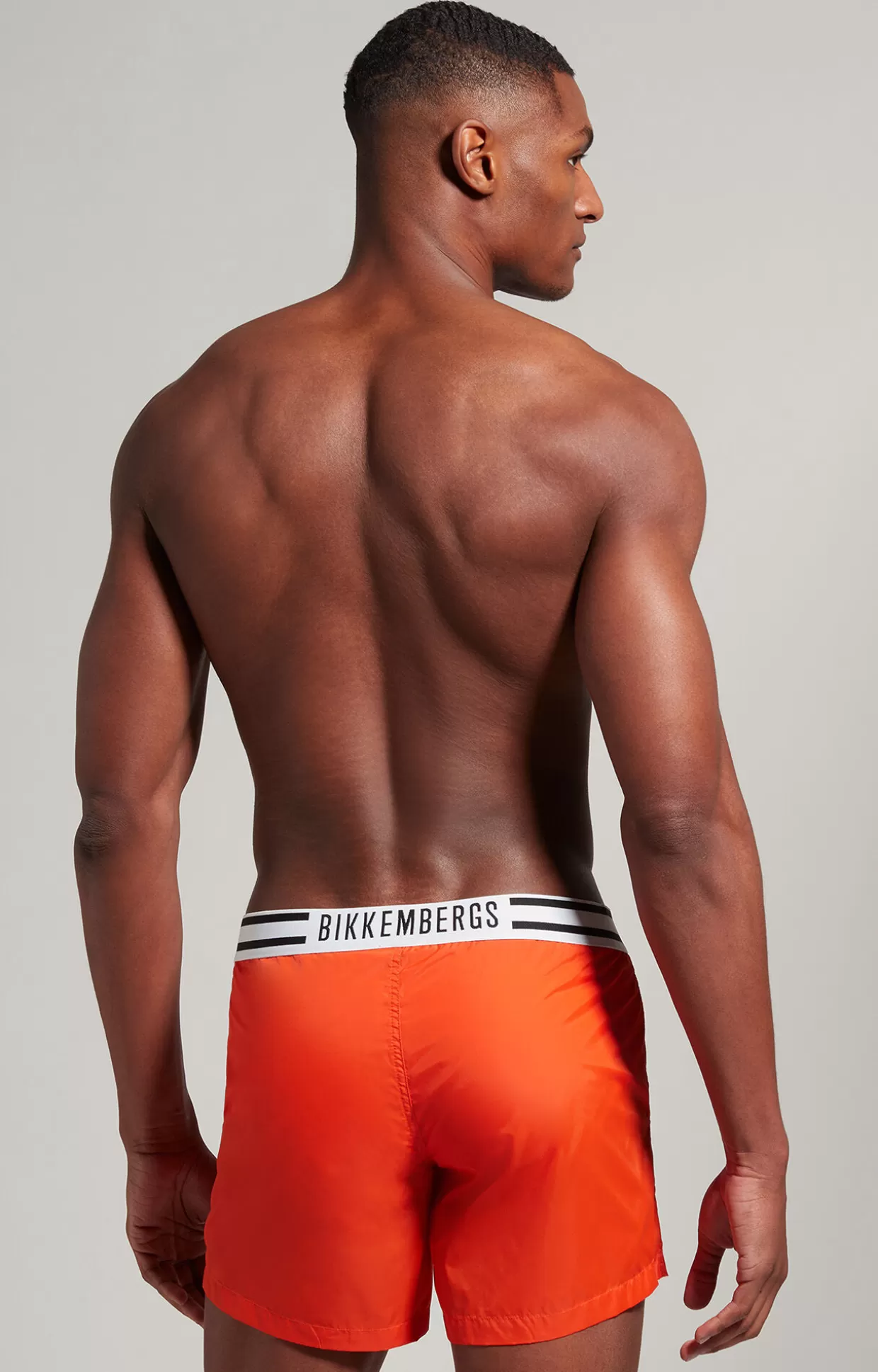 Bikkembergs Boxer Mare Corti Righe orange.com Discount