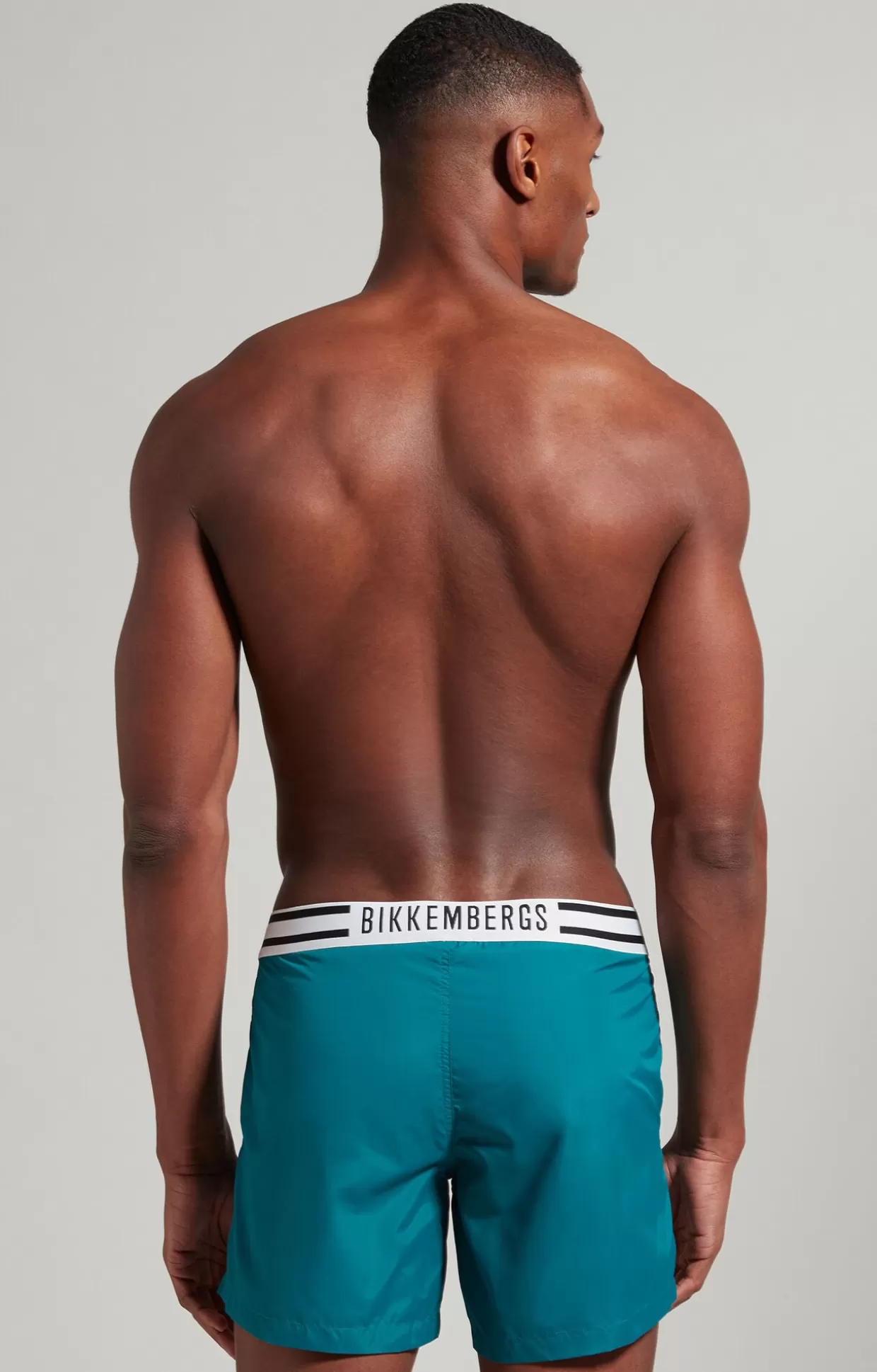 Bikkembergs Boxer Mare Corti Righe everglade Cheap