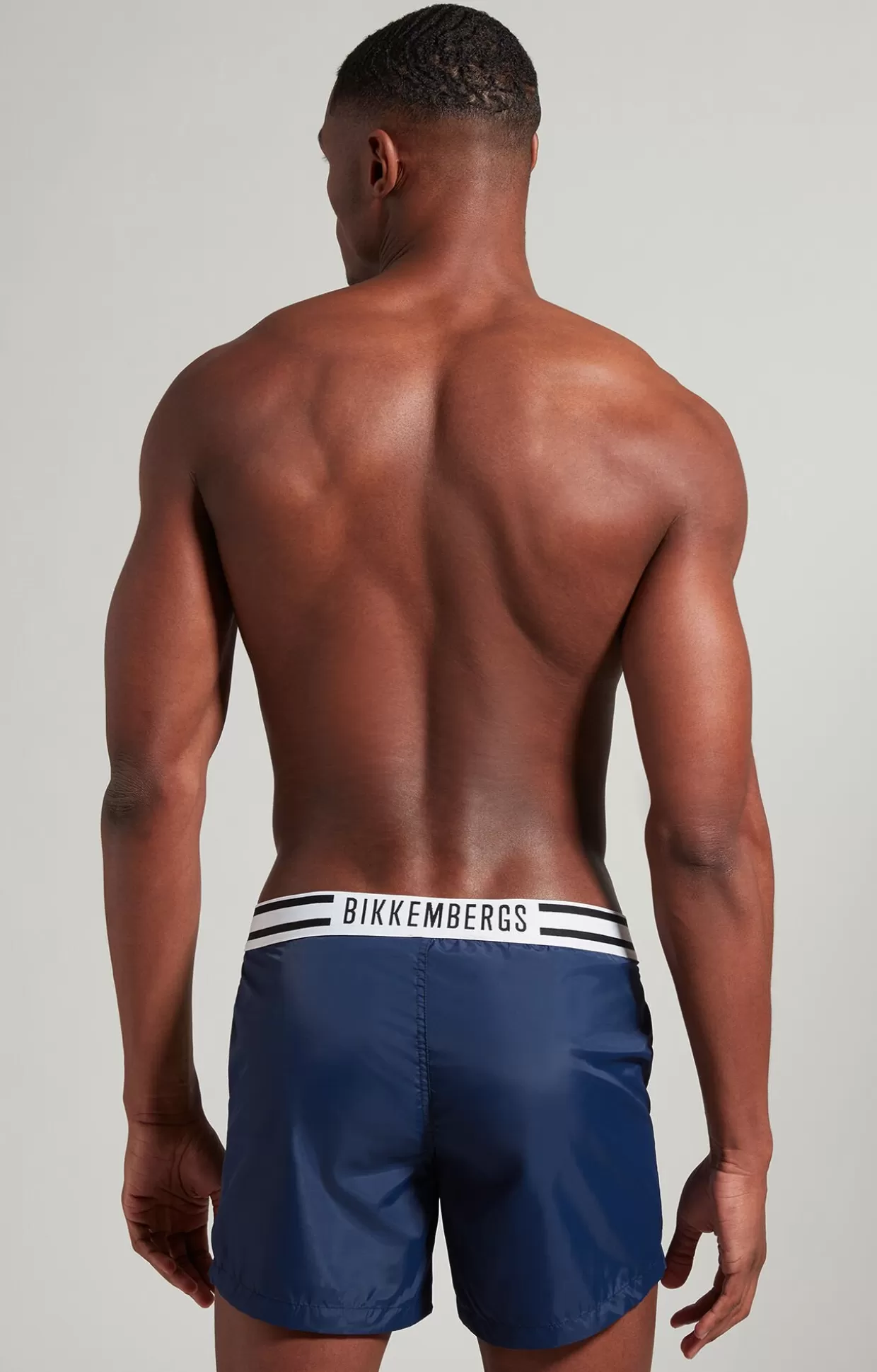 Bikkembergs Boxer Mare Corti Righe navy Shop