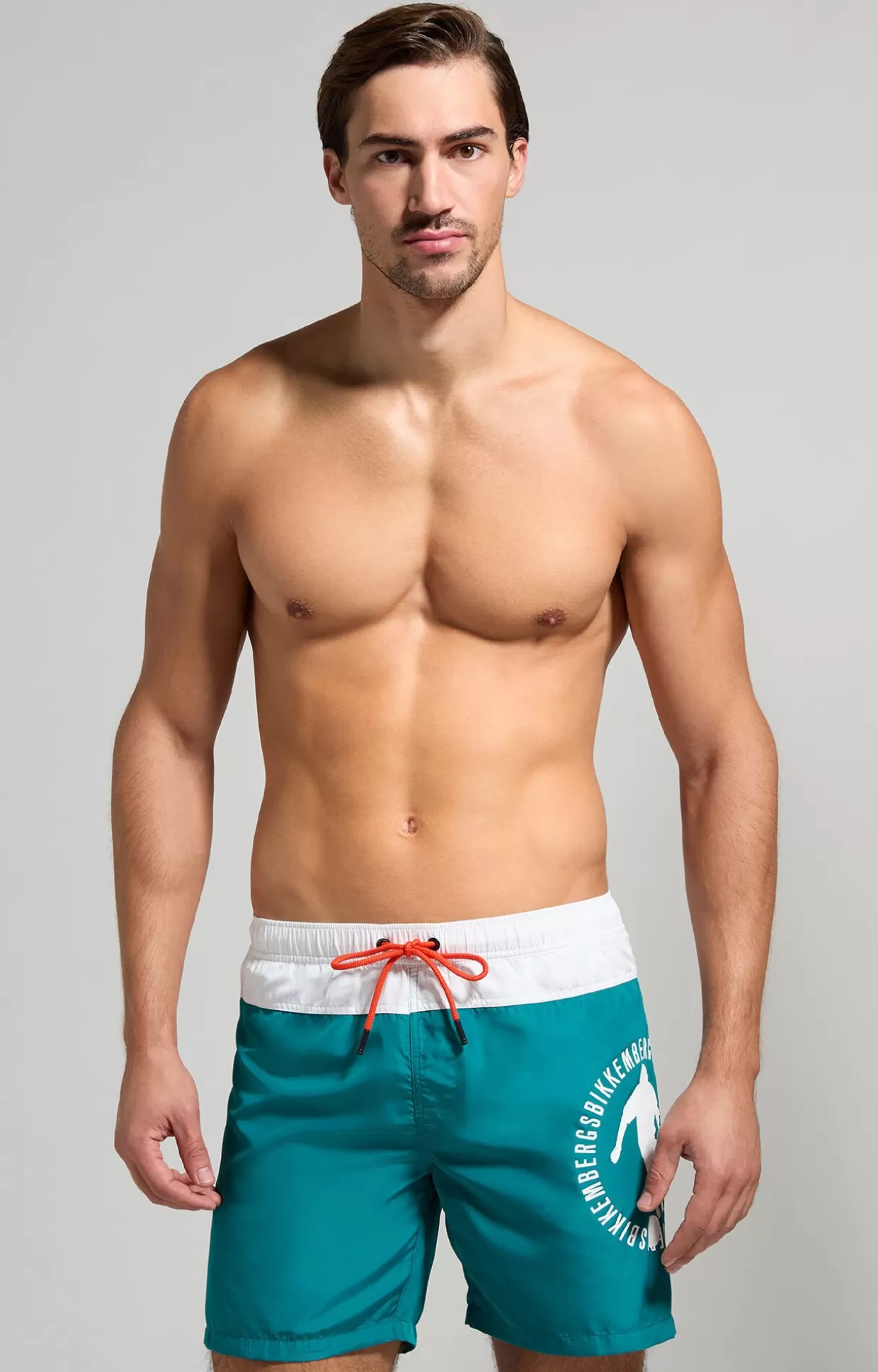 Bikkembergs Boxer Mare Uomo Color-block everglade Hot