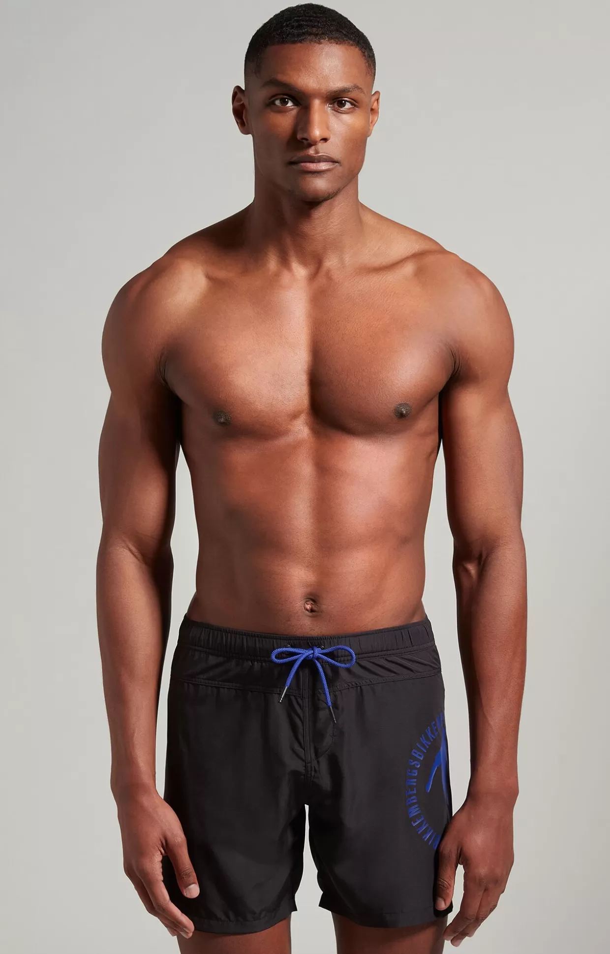 Bikkembergs Boxer Mare Uomo Color-block black/clematis blue Sale