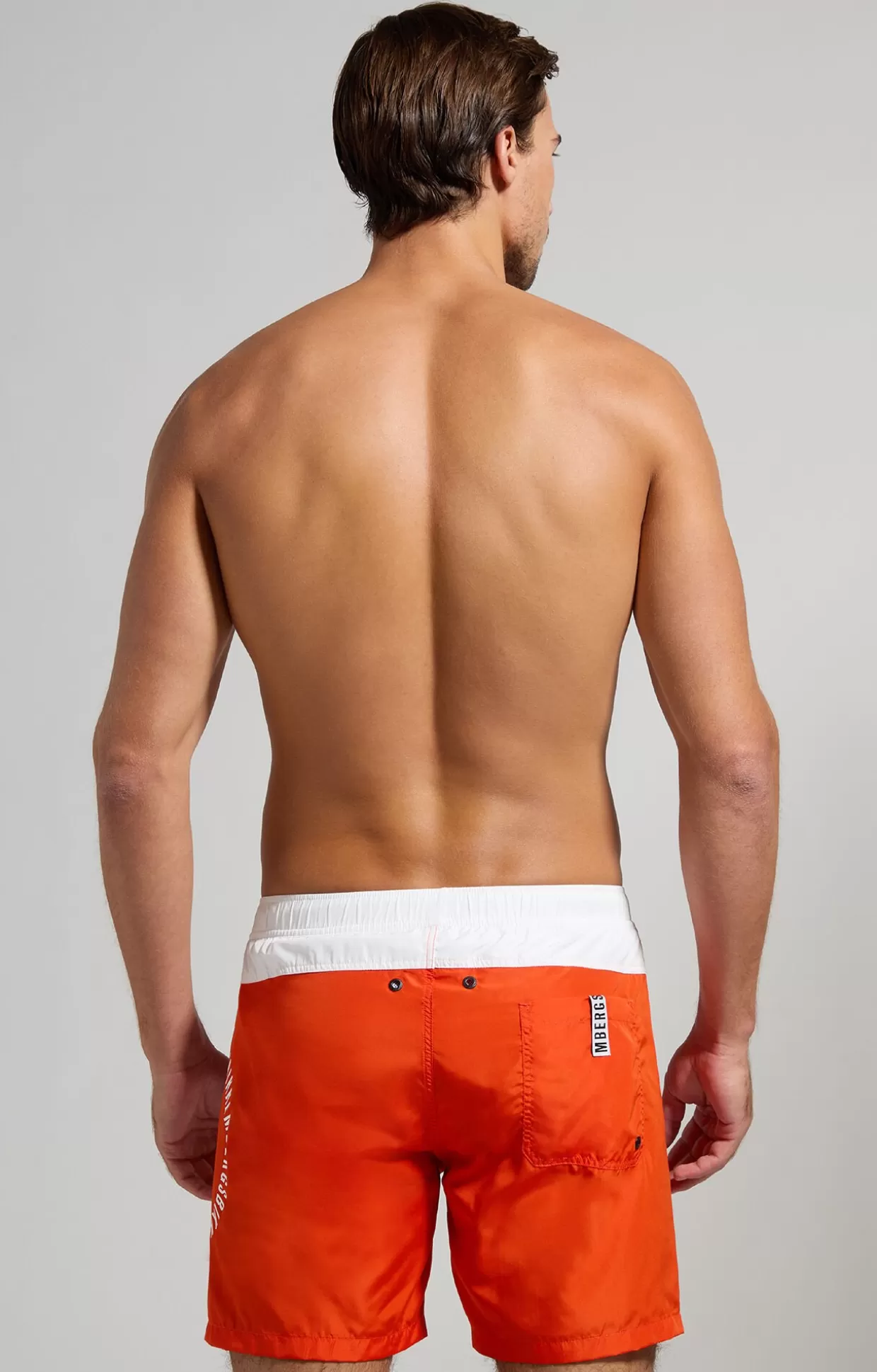 Bikkembergs Boxer Mare Uomo Color-block orange.com Flash Sale