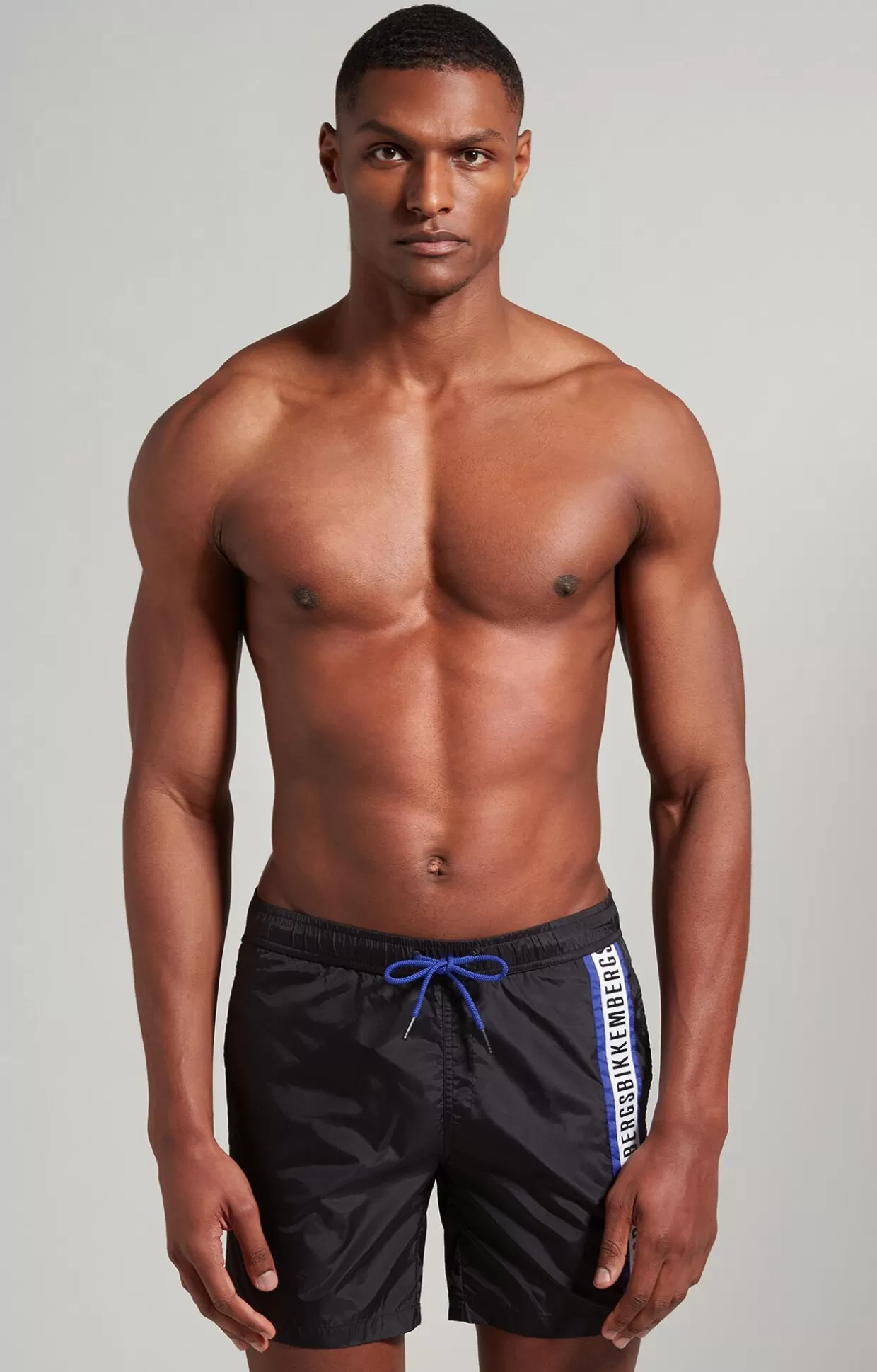 Bikkembergs Boxer Mare Uomo Con Tape black New