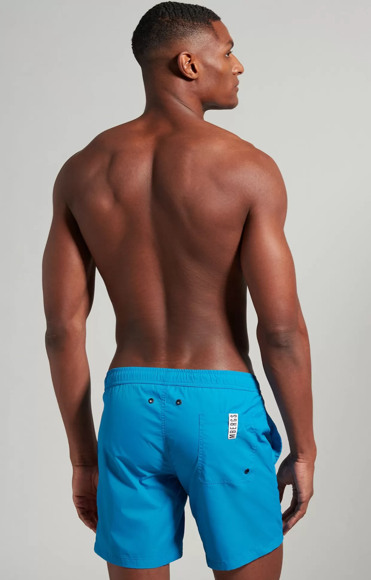 Bikkembergs Boxer Mare Uomo Con Tape mediterranian blue Clearance