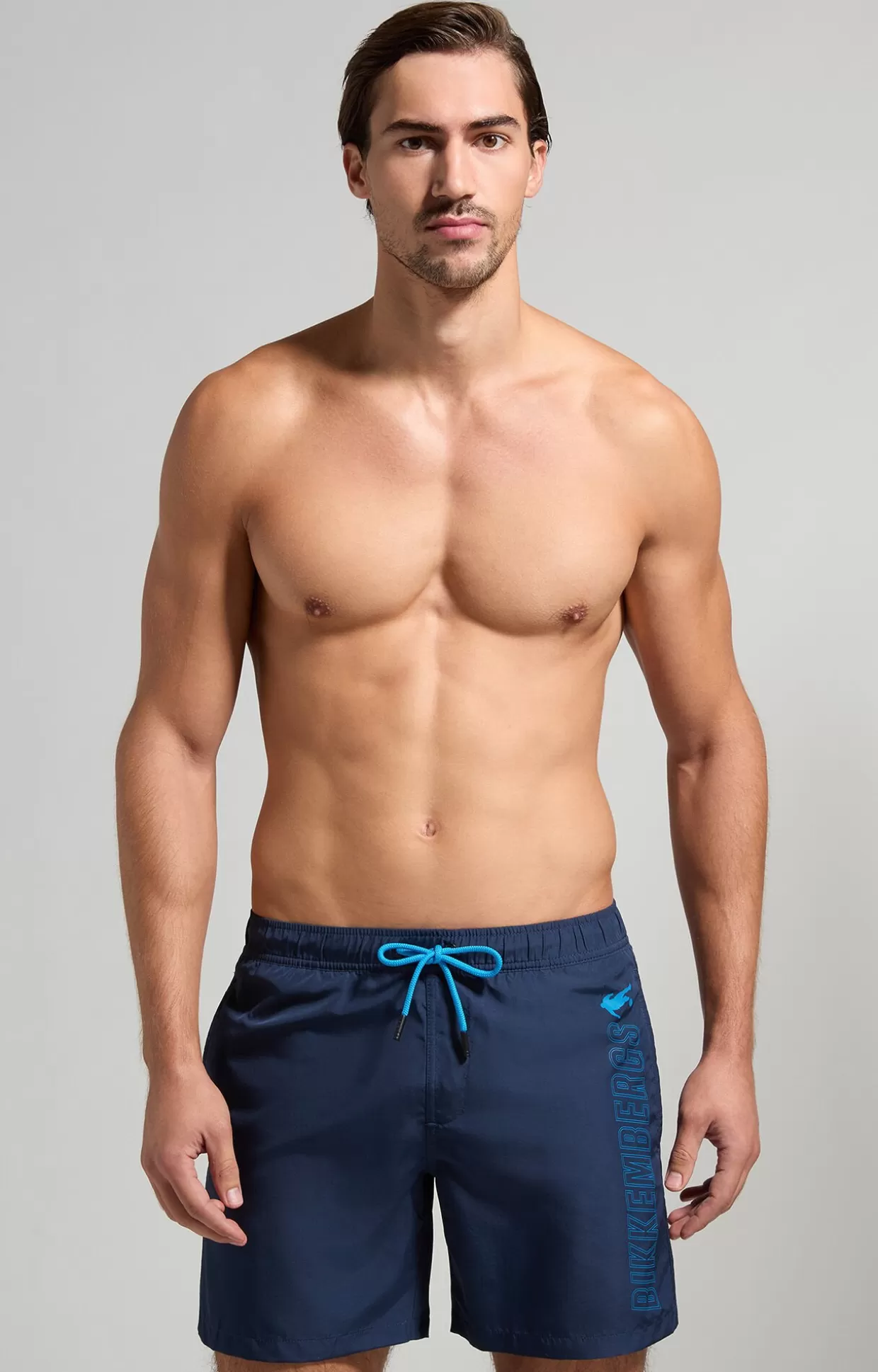 Bikkembergs Boxer Mare Uomo Stampati navy Outlet