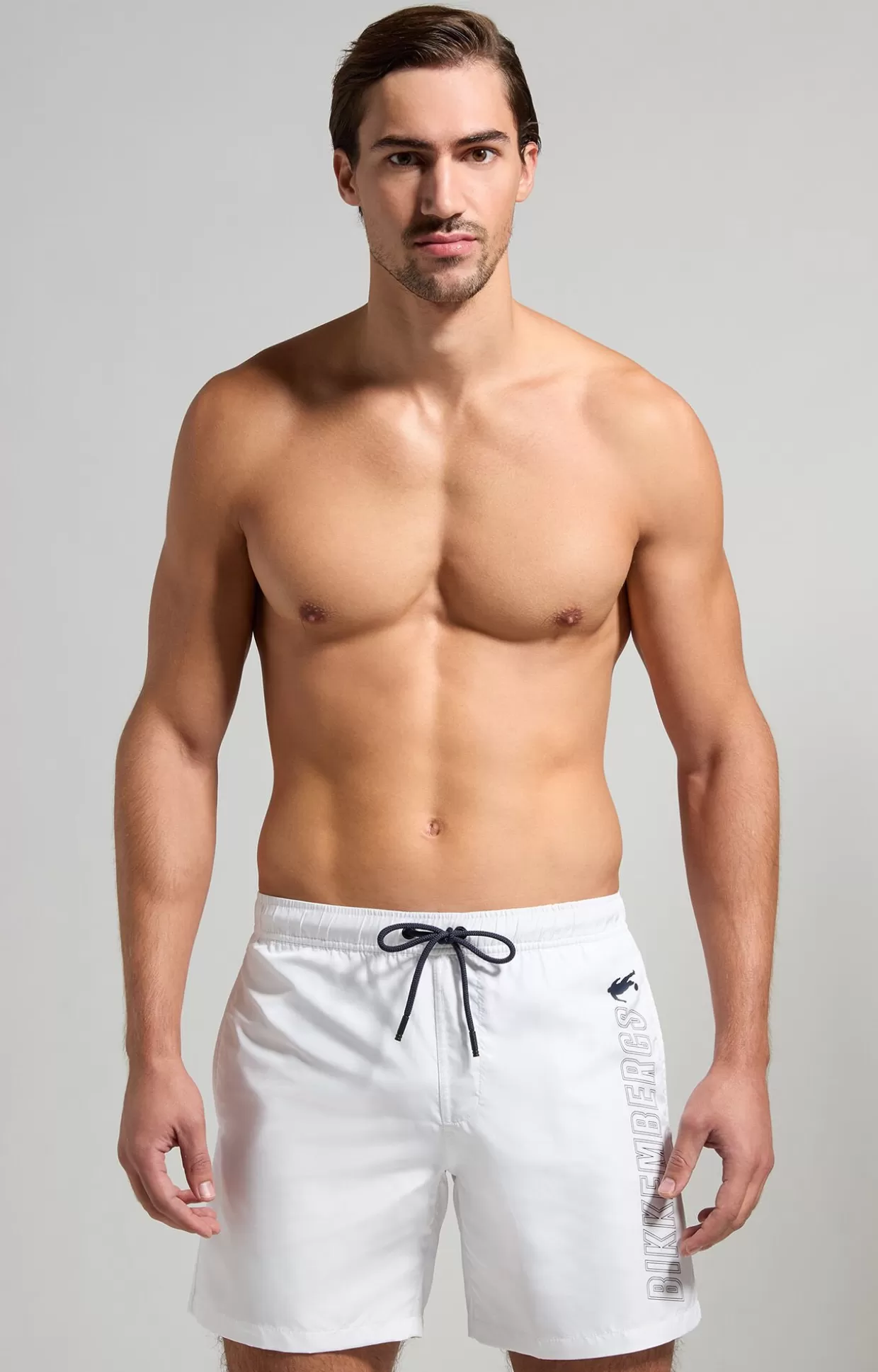 Bikkembergs Boxer Mare Uomo Stampati white Clearance