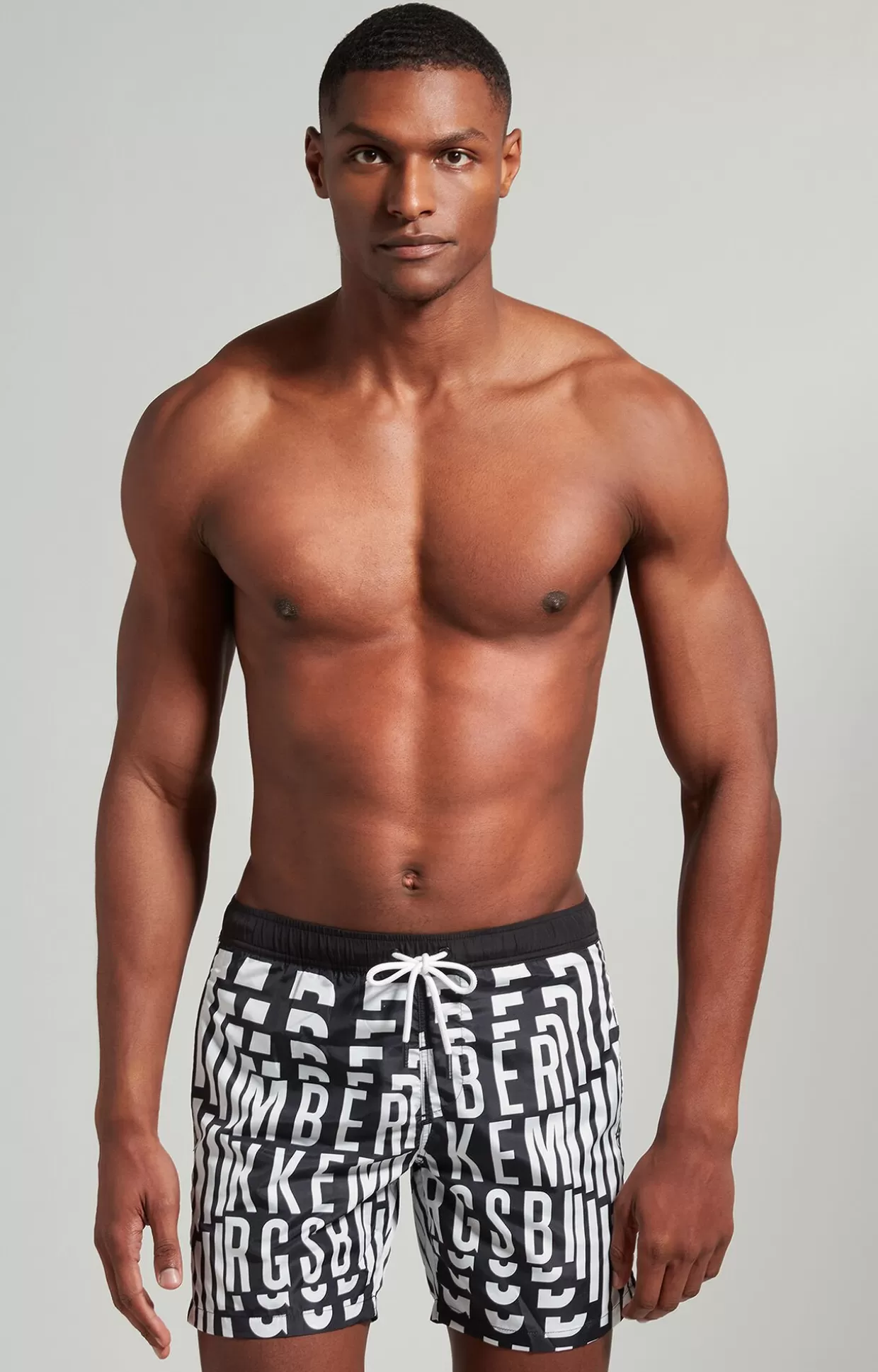 Bikkembergs Boxer Uomo Logo All-over black Hot