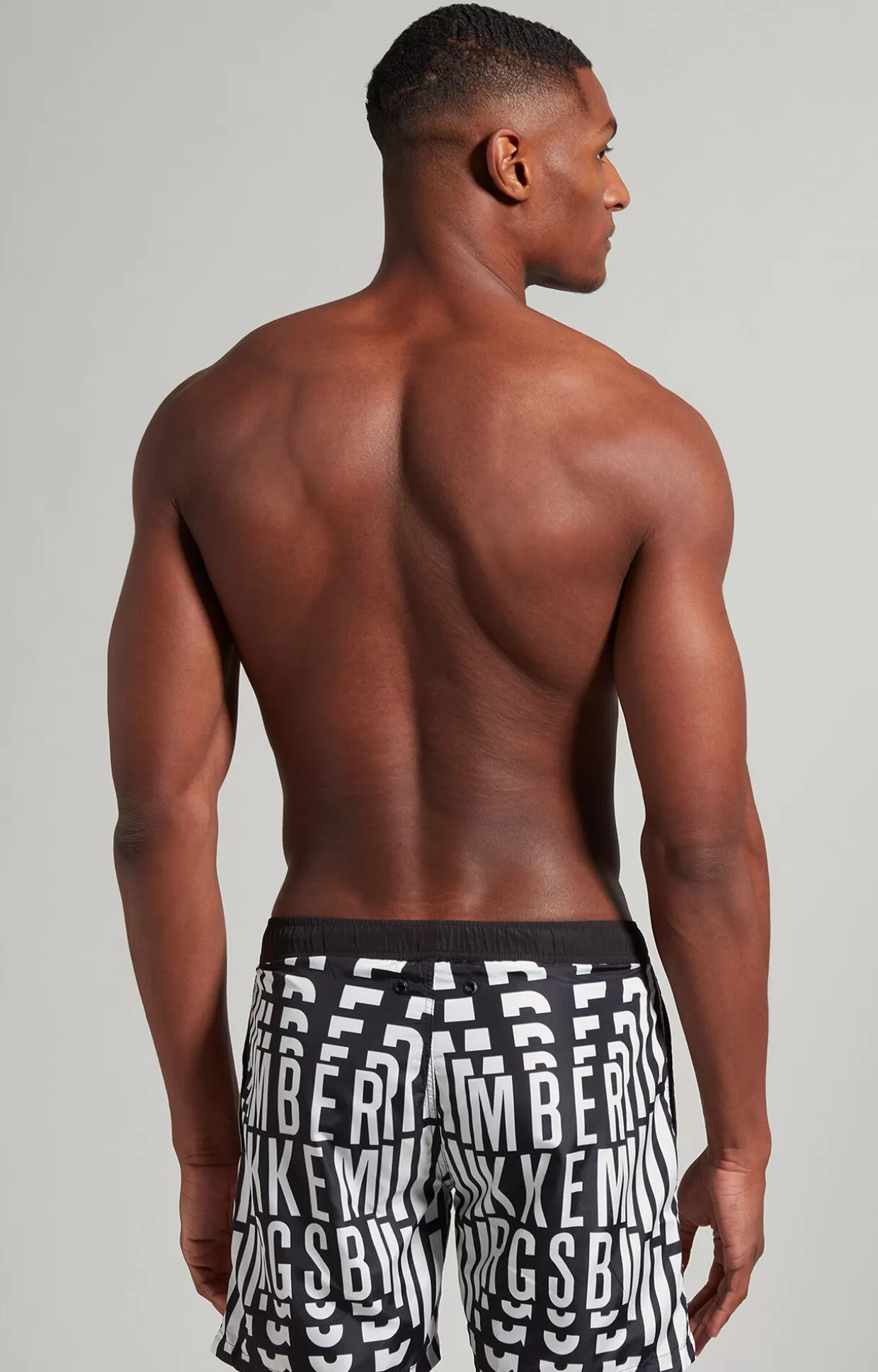 Bikkembergs Boxer Uomo Logo All-over black Hot