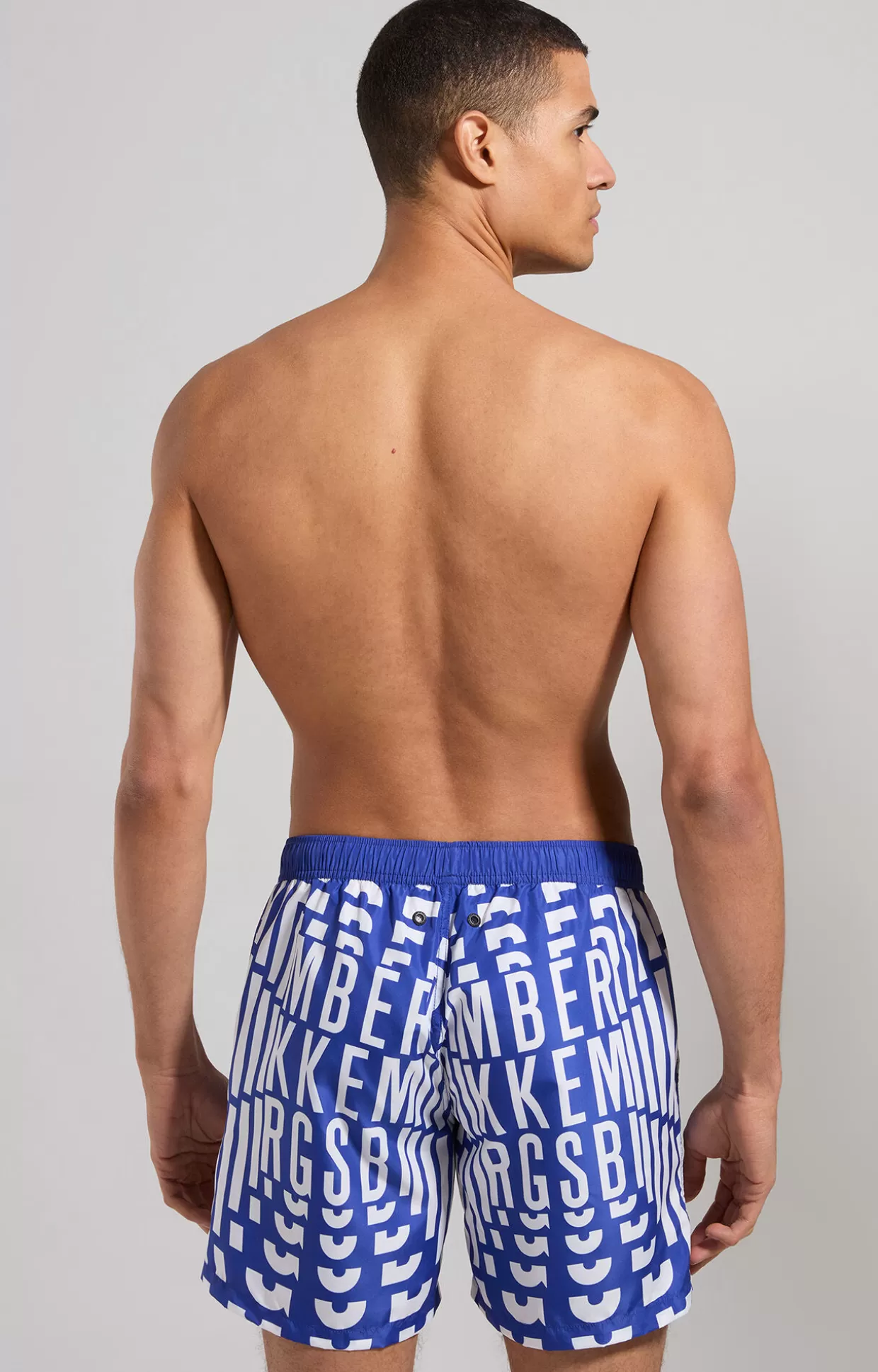 Bikkembergs Boxer Uomo Logo All-over clematis blue Best