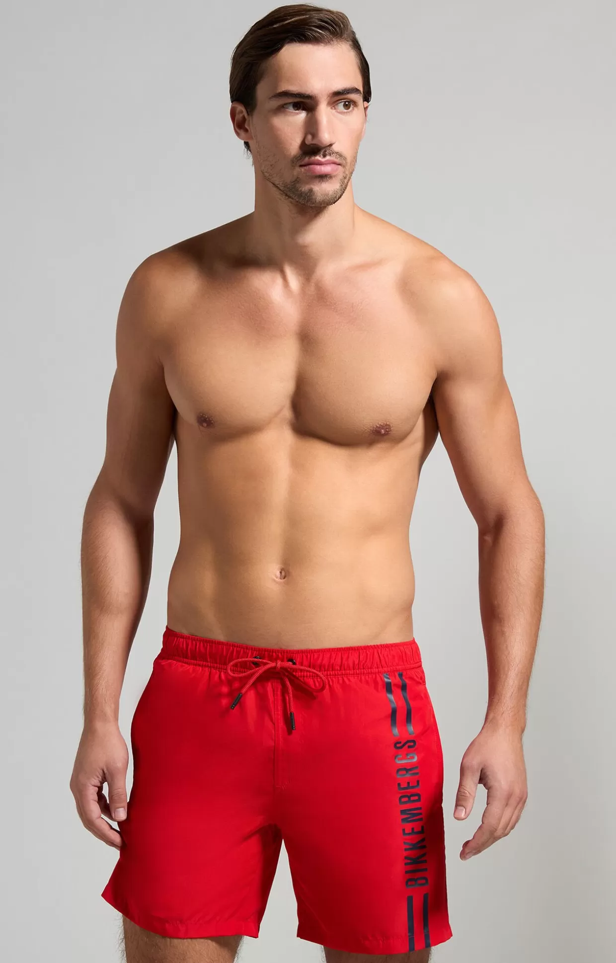 Bikkembergs Boxer Uomo Righe goji berry Flash Sale