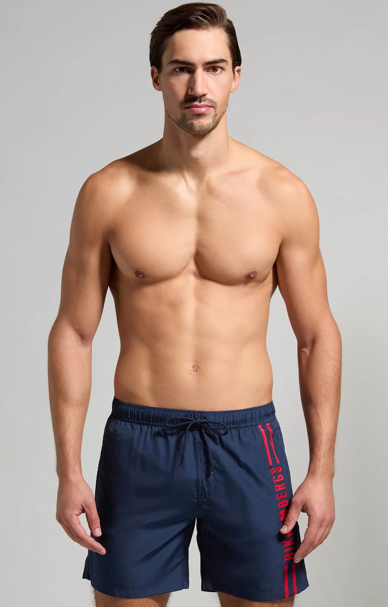 Bikkembergs Boxer Uomo Righe navy Fashion