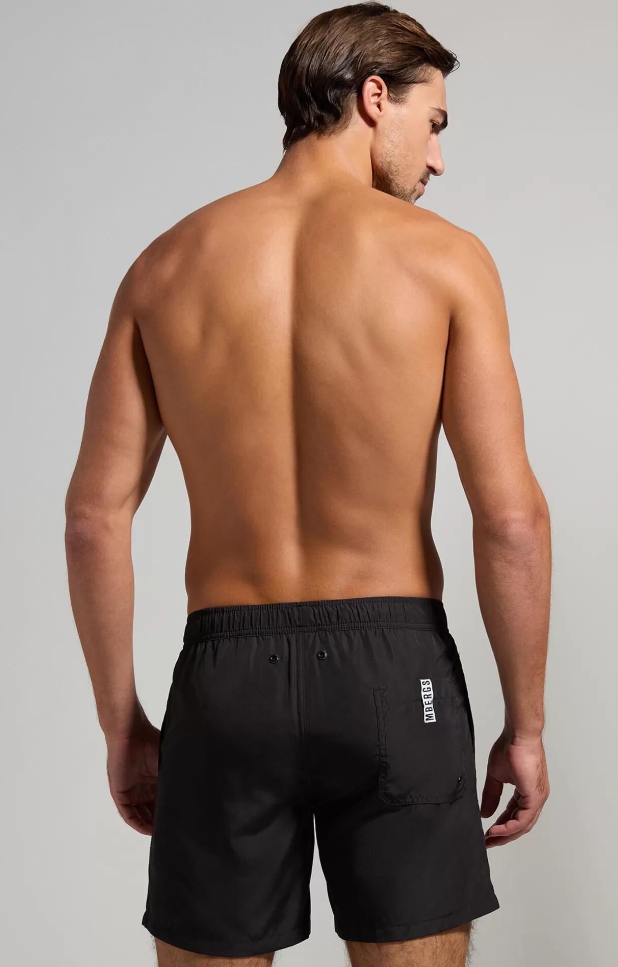 Bikkembergs Boxer Uomo Righe black Discount