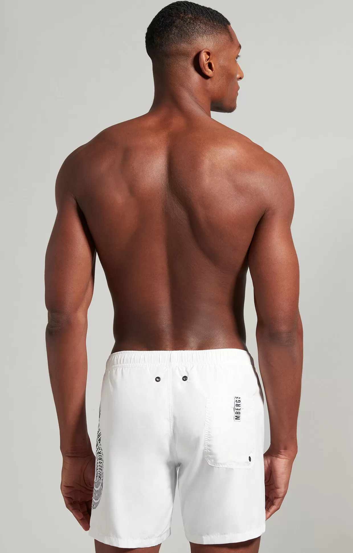 Bikkembergs Boxer Uomo Stampa 3D white Outlet