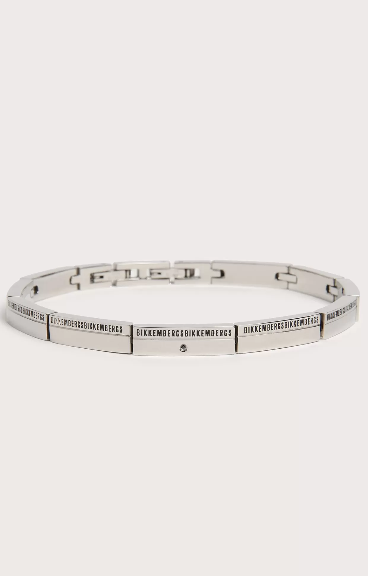 Bikkembergs Bracciale Sottile Uomo Con Diamante 270 Fashion