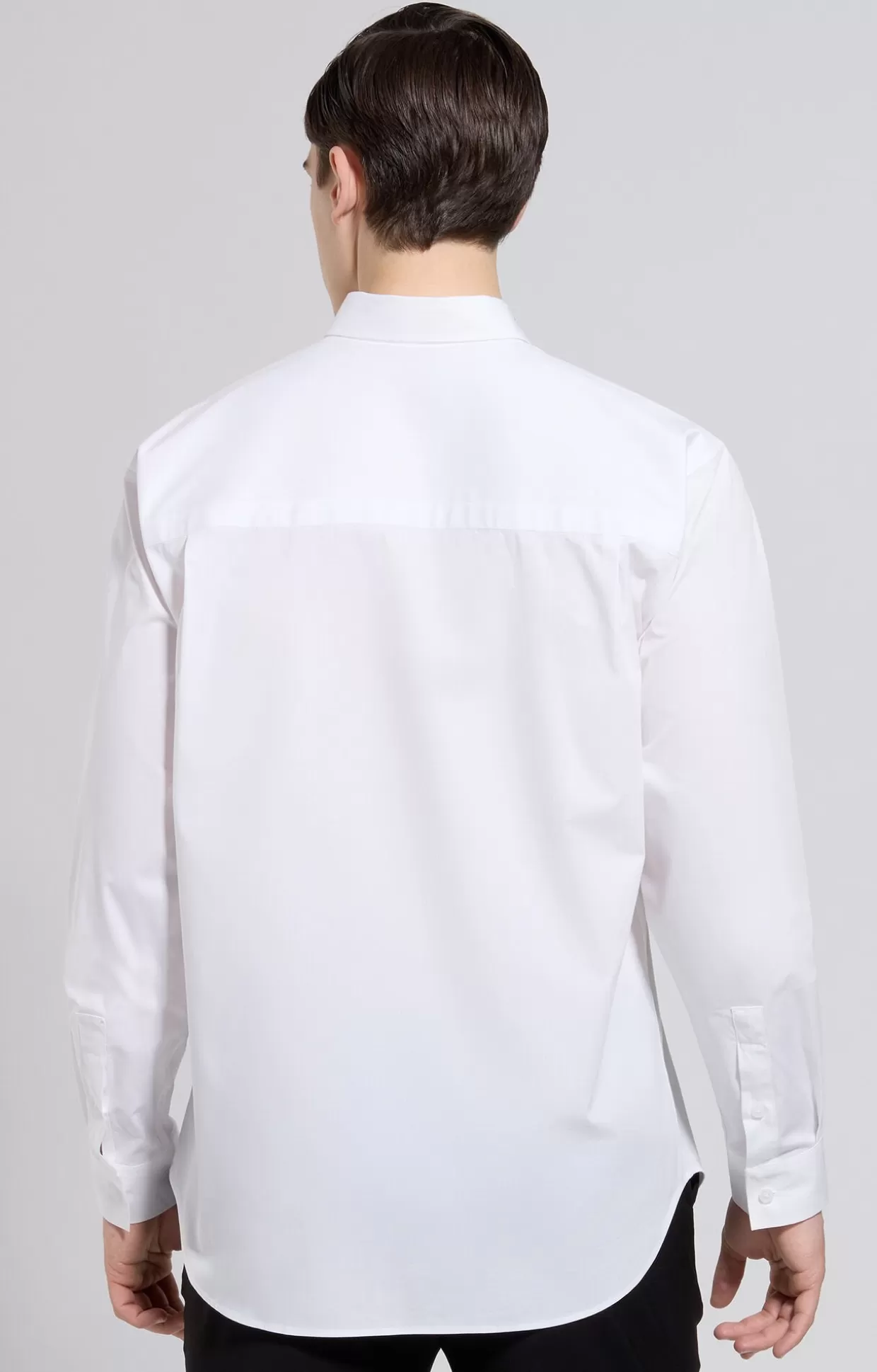 Bikkembergs Camicia Slim Fit Uomo white Discount