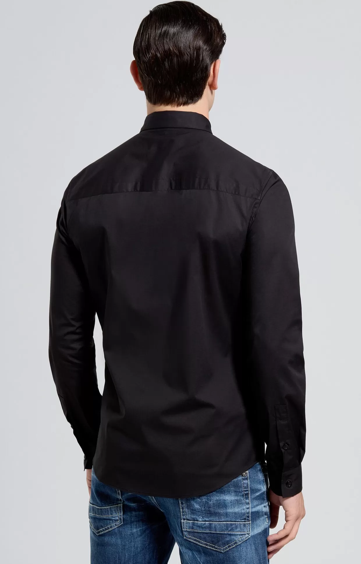 Bikkembergs Camicia Slim Fit Uomo Stampata black Outlet