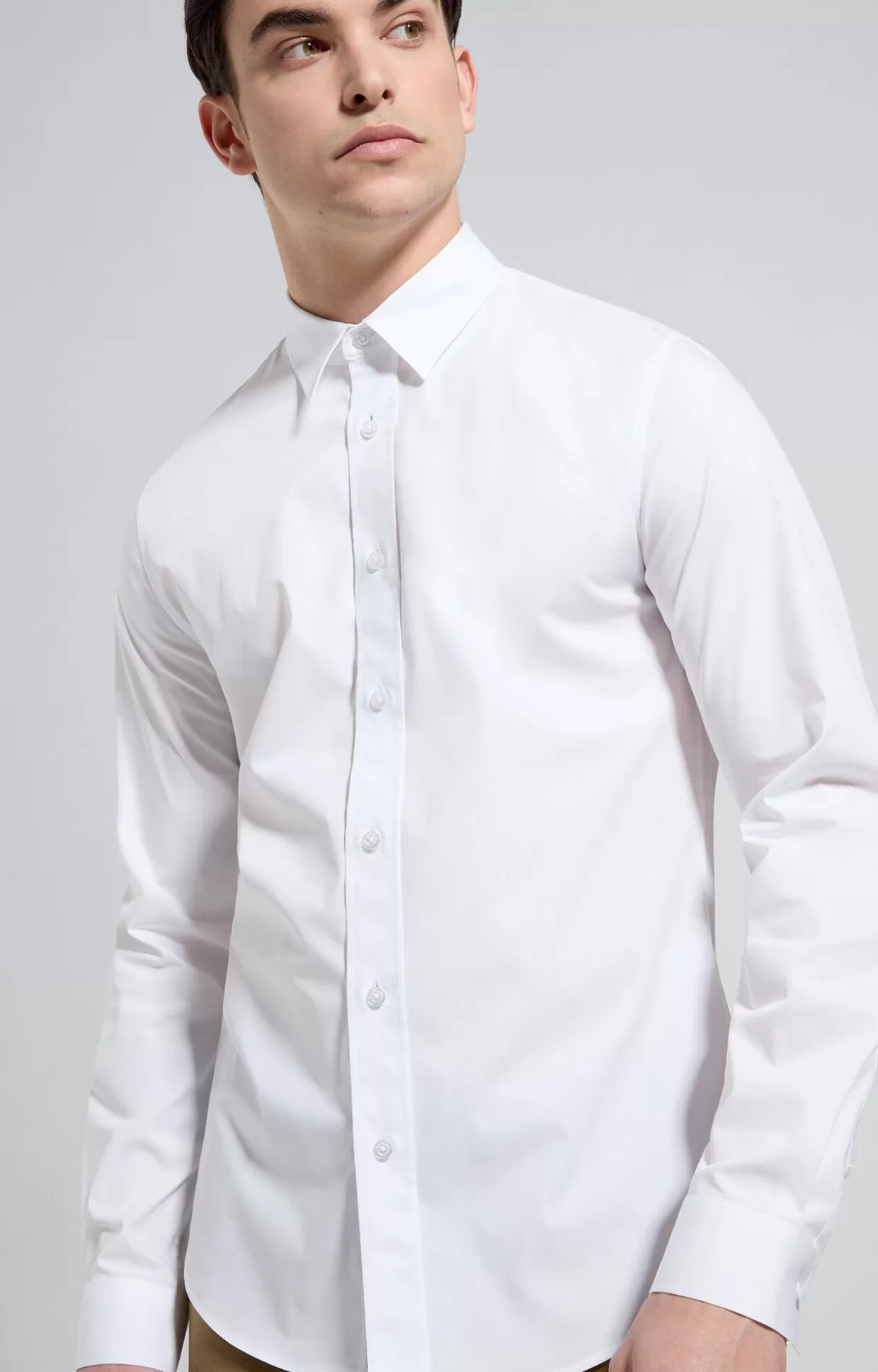 Bikkembergs Camicia Uomo Con Tape white Hot