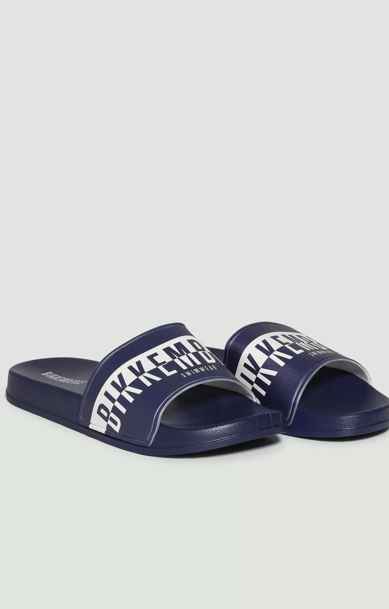 Bikkembergs CIABATTE PISCINA UOMO DOPPIO TAPE navy Discount