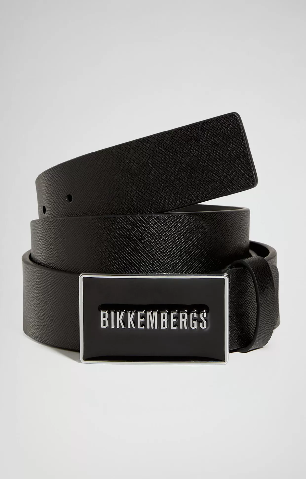 Bikkembergs Cintura In Pelle Uomo black Shop