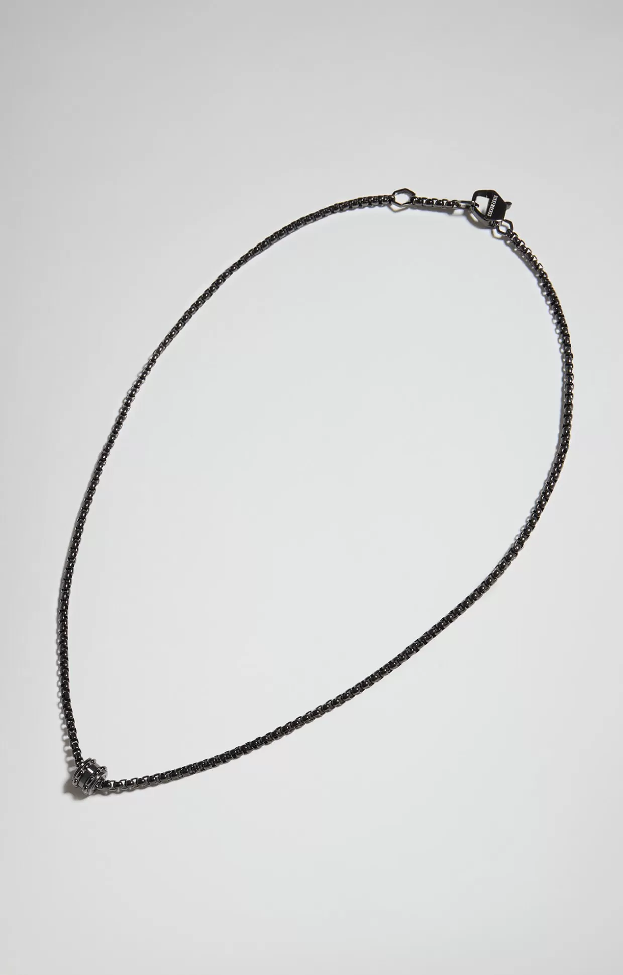 Bikkembergs Collana Uomo Input Con Diamante grey Hot