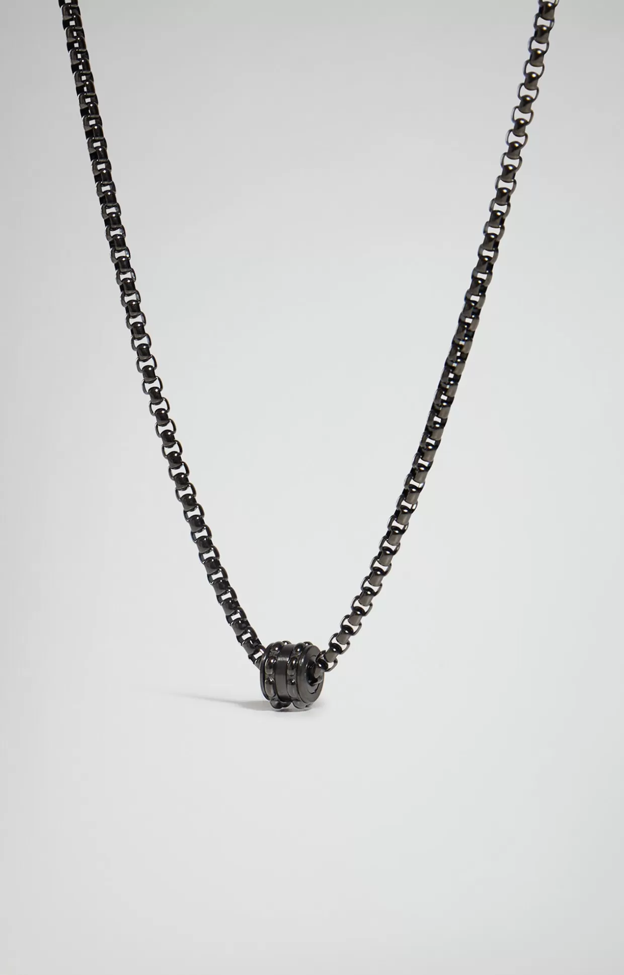 Bikkembergs Collana Uomo Input Con Diamante grey Hot