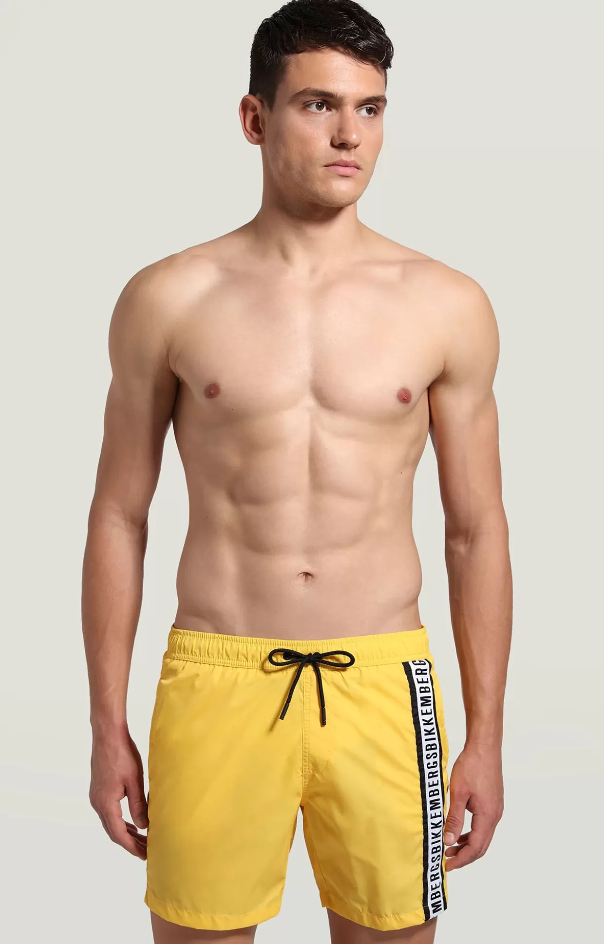 Bikkembergs Costume Da Bagno Uomo Con Tape yellow Clearance