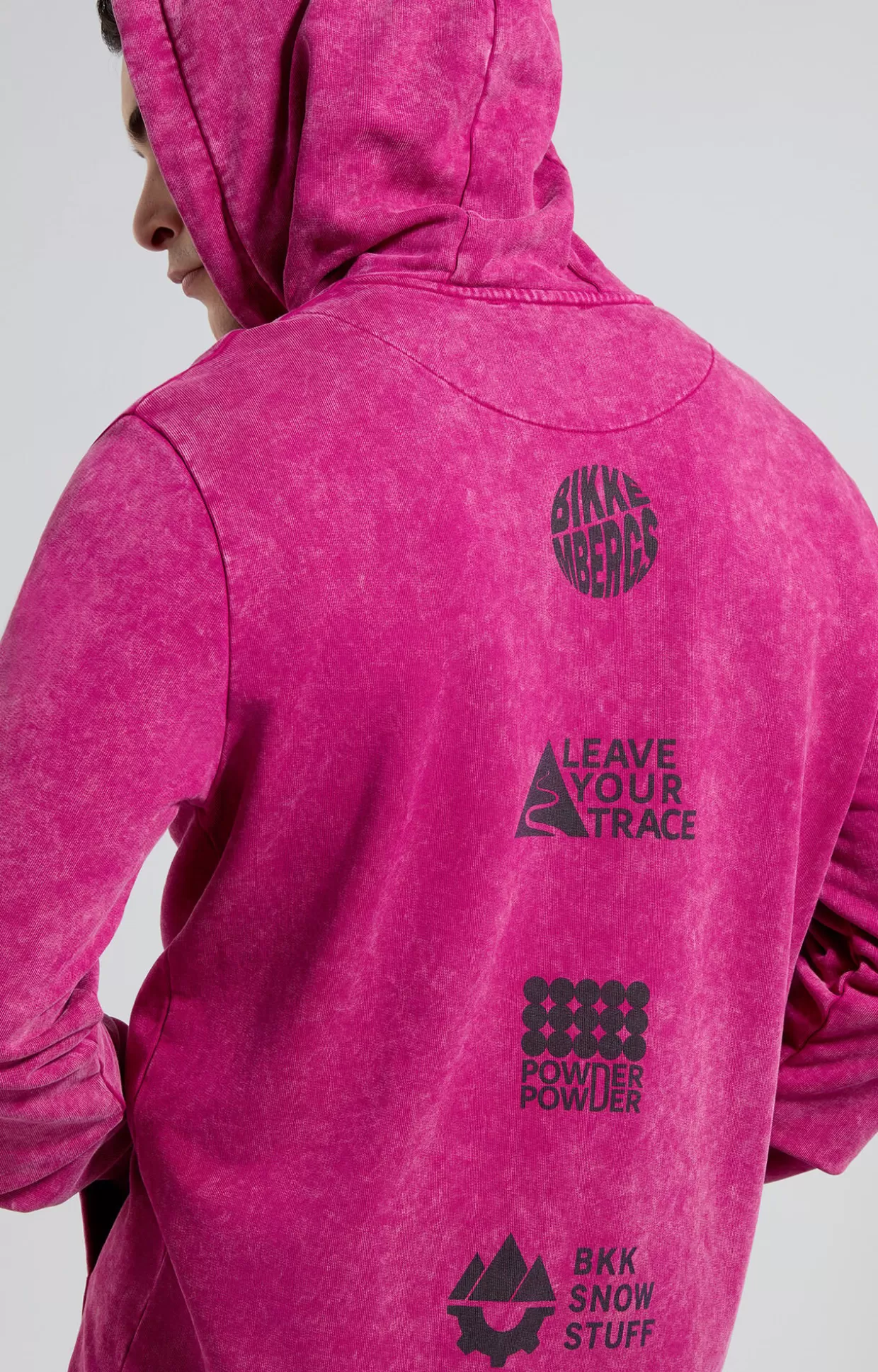 Bikkembergs Felpa Con Cappuccio Uomo festival fuchsia Outlet