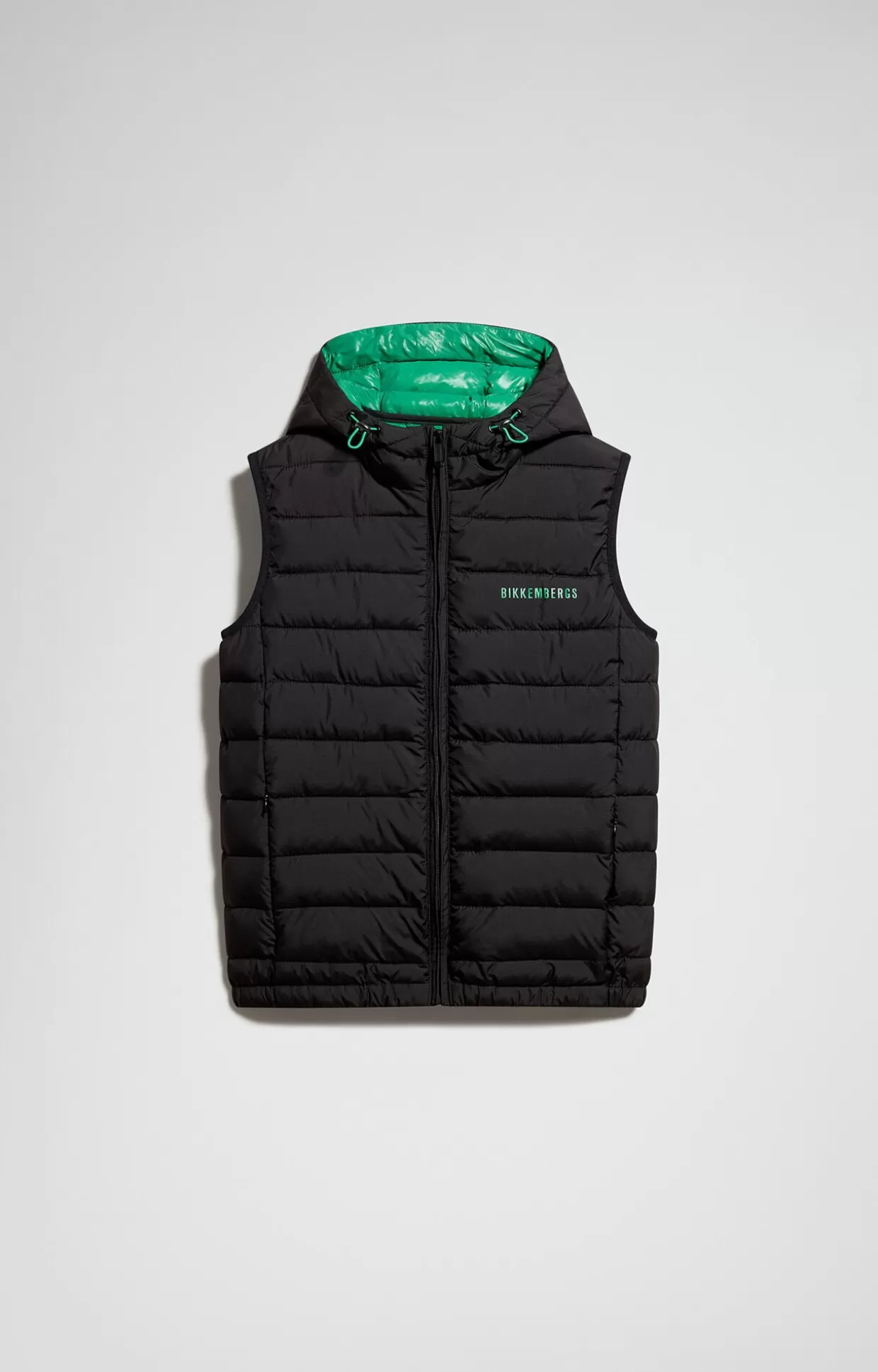 Bikkembergs Gilet Imbottito Double Face Ragazzo black Best Sale