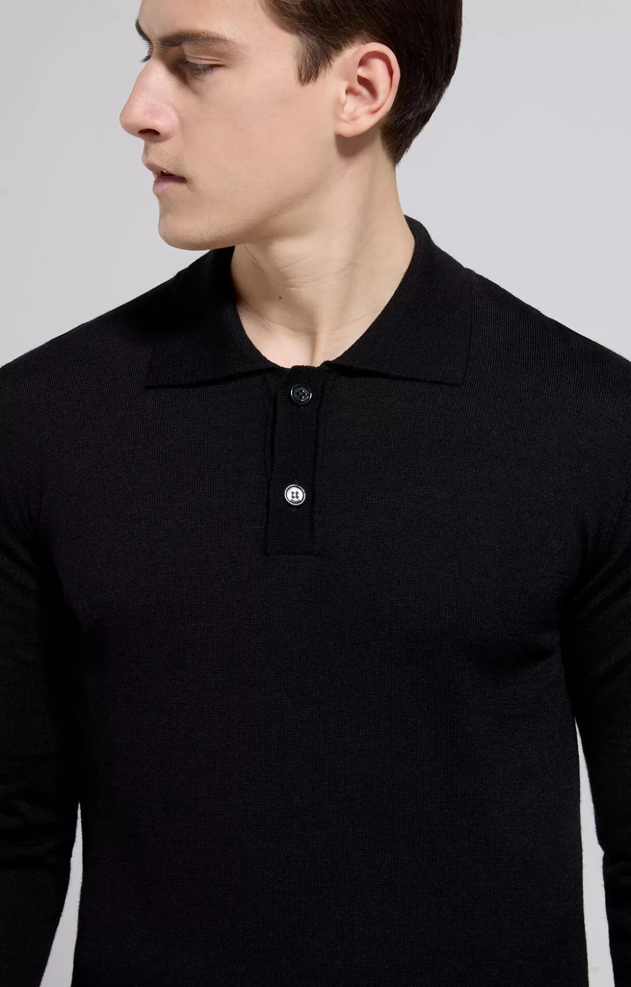 Bikkembergs Maglia Uomo Con Colletto meteorite black Cheap