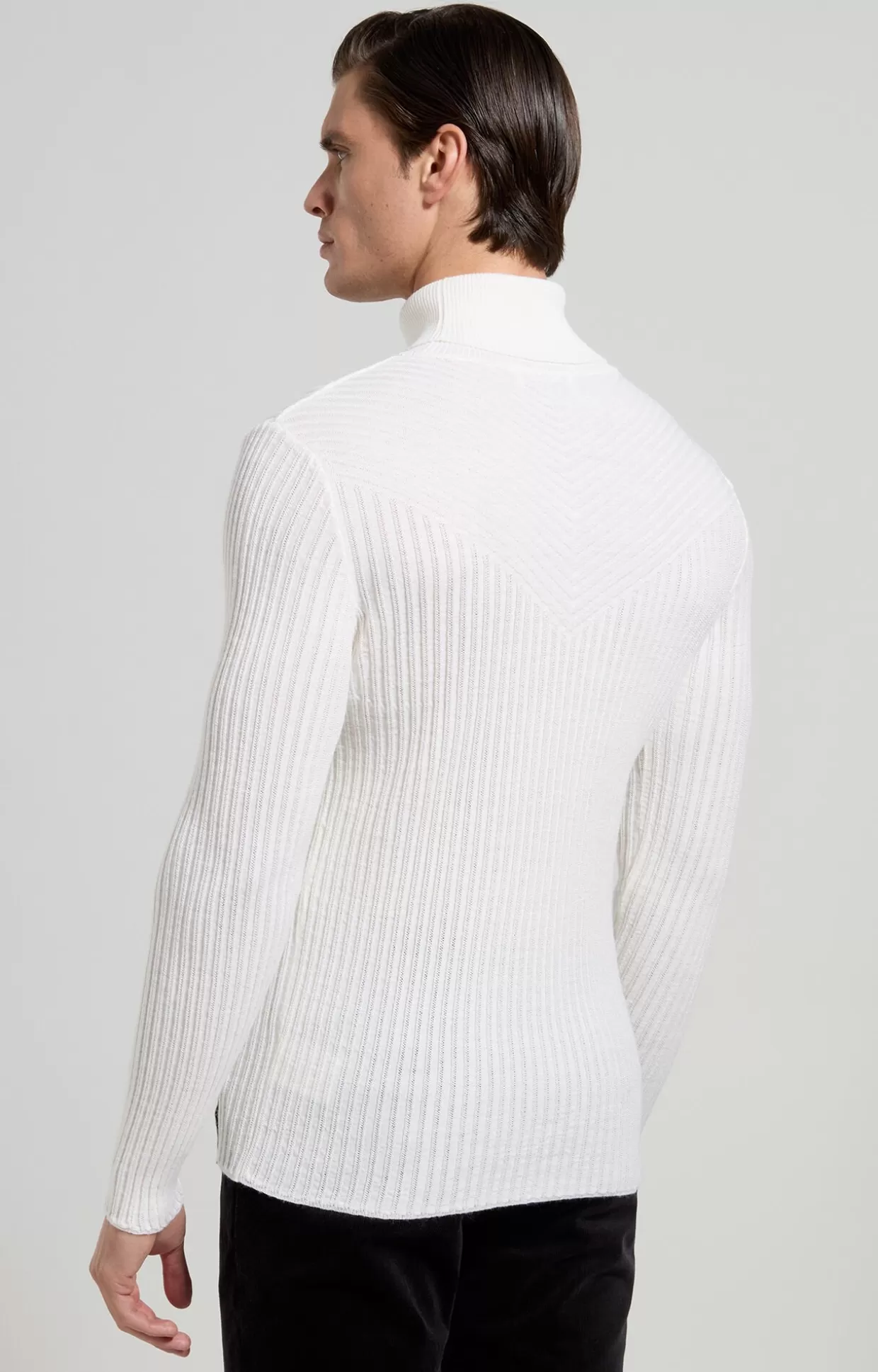 Bikkembergs Maglia Uomo Slim Fit natural white New