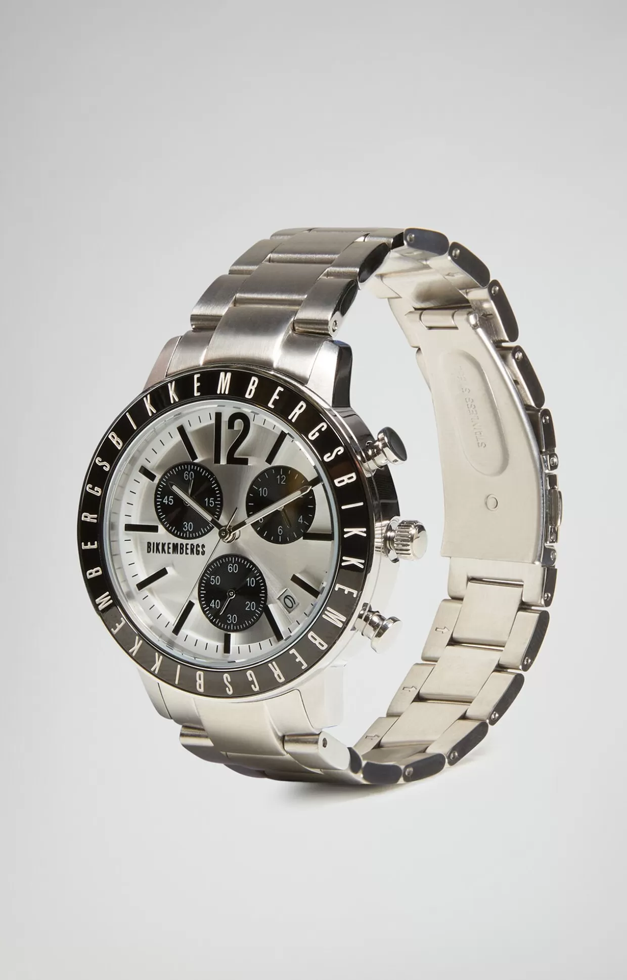 Bikkembergs Orologio In Acciaio silver/black Hot