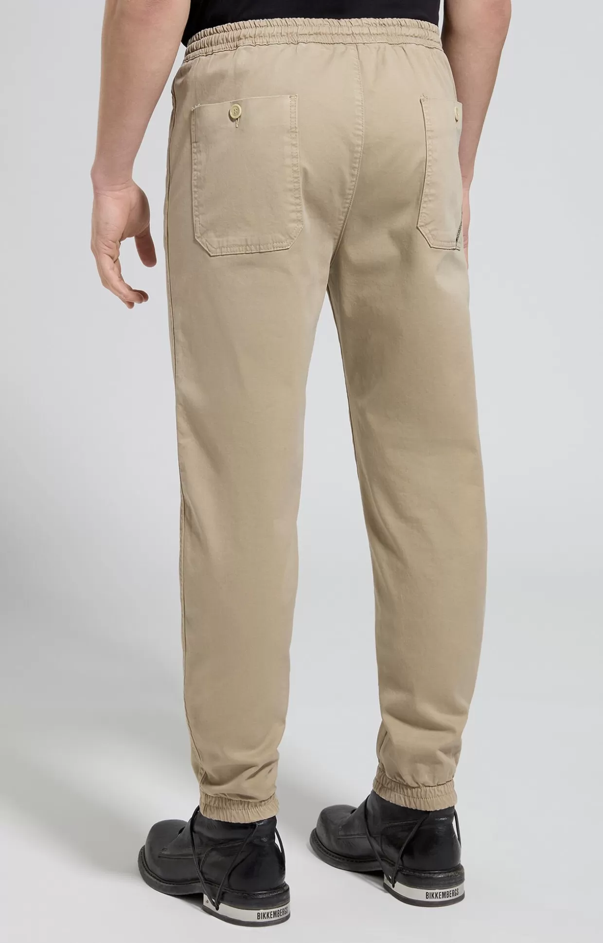 Bikkembergs Pantaloni Joggers Uomo Con Ricamo incense Best Sale