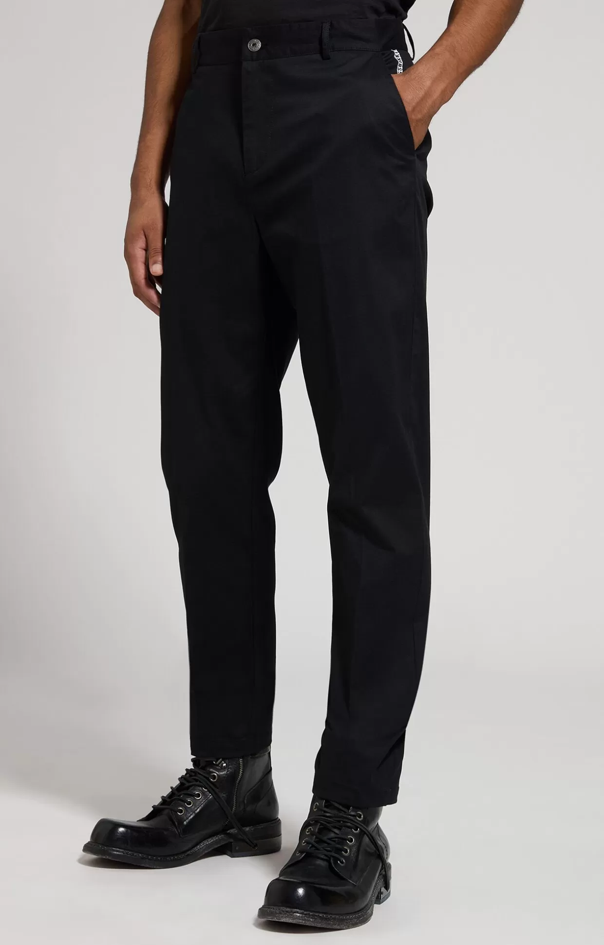 Bikkembergs Pantaloni Slim Fit Uomo black New