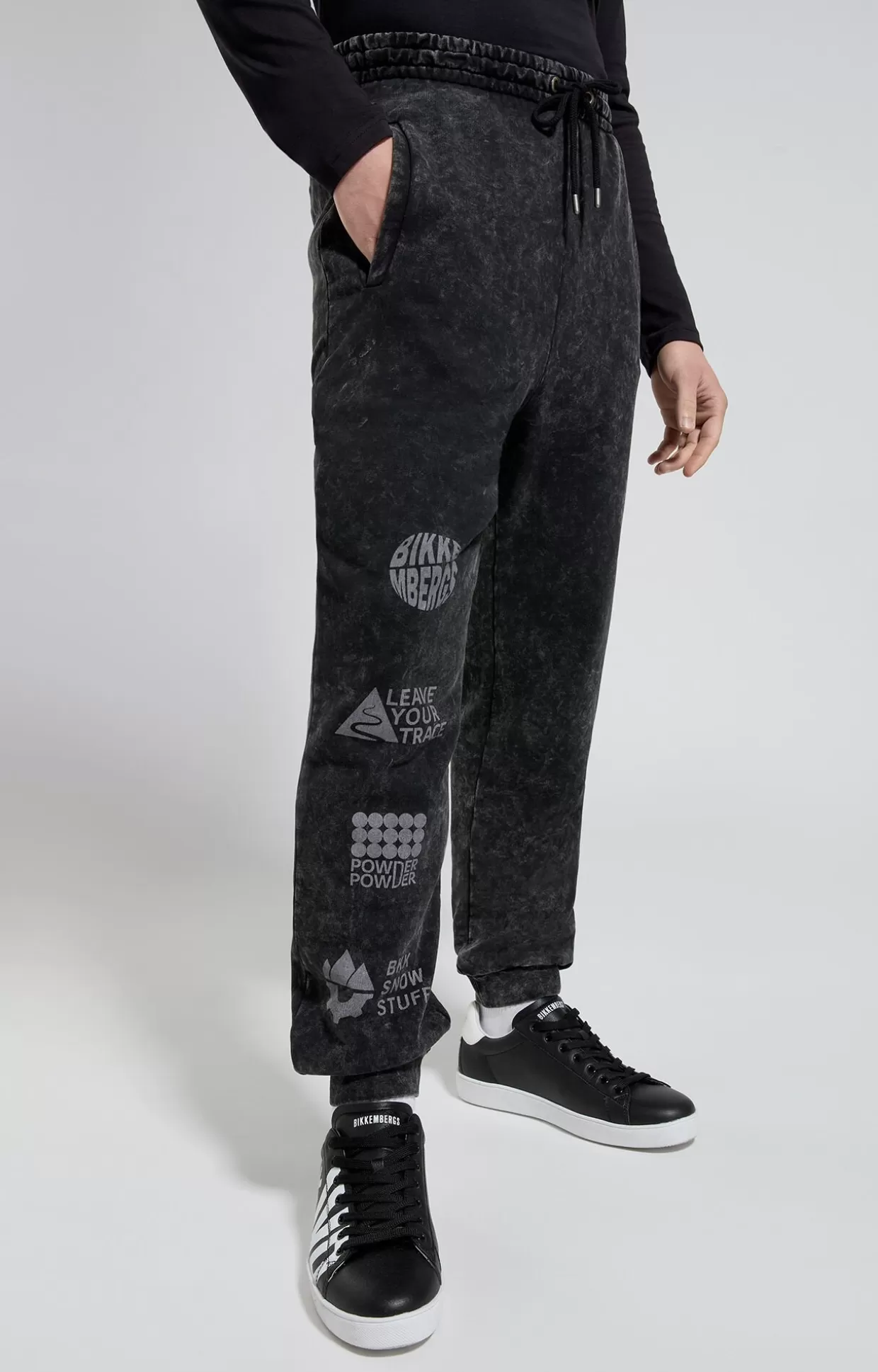 Bikkembergs Pantaloni Tuta Uomo caviar Store